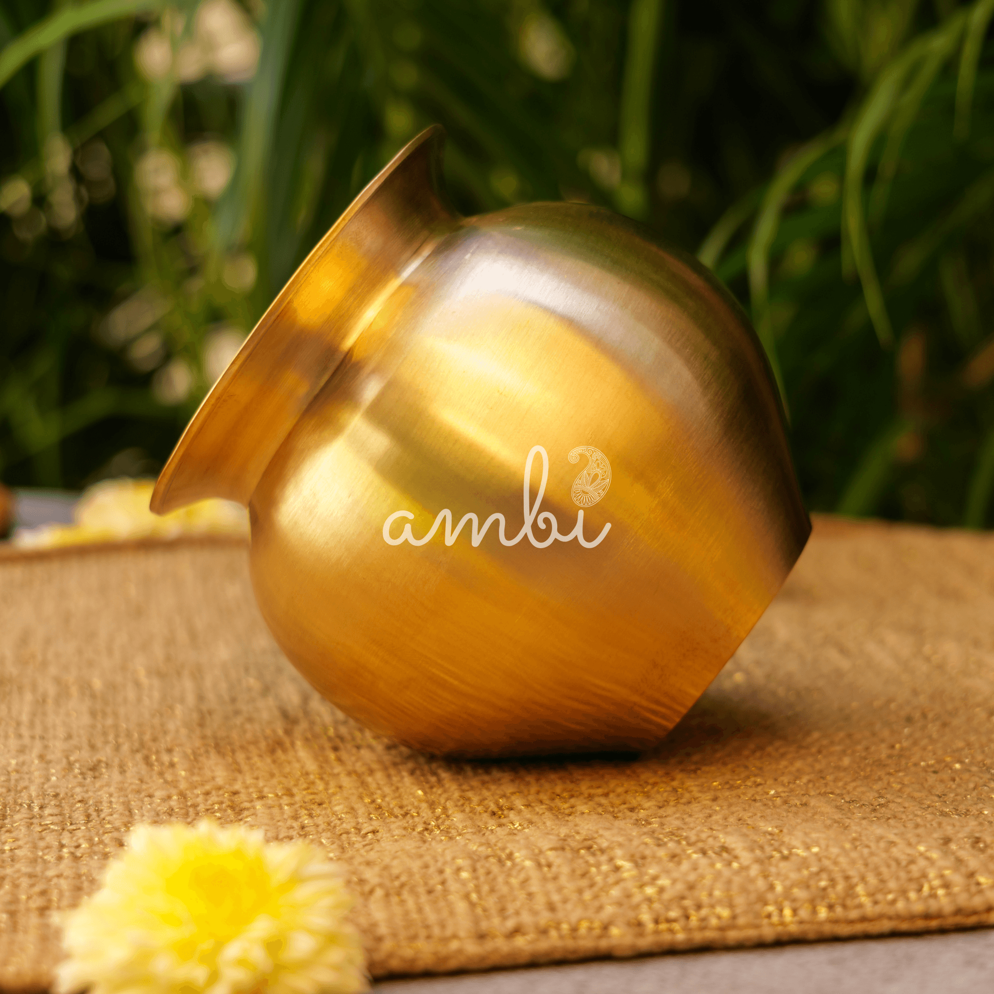 Pure 100% Lead Free Kansa Lota Kalash for Pooja or Water Storage - 690 ML