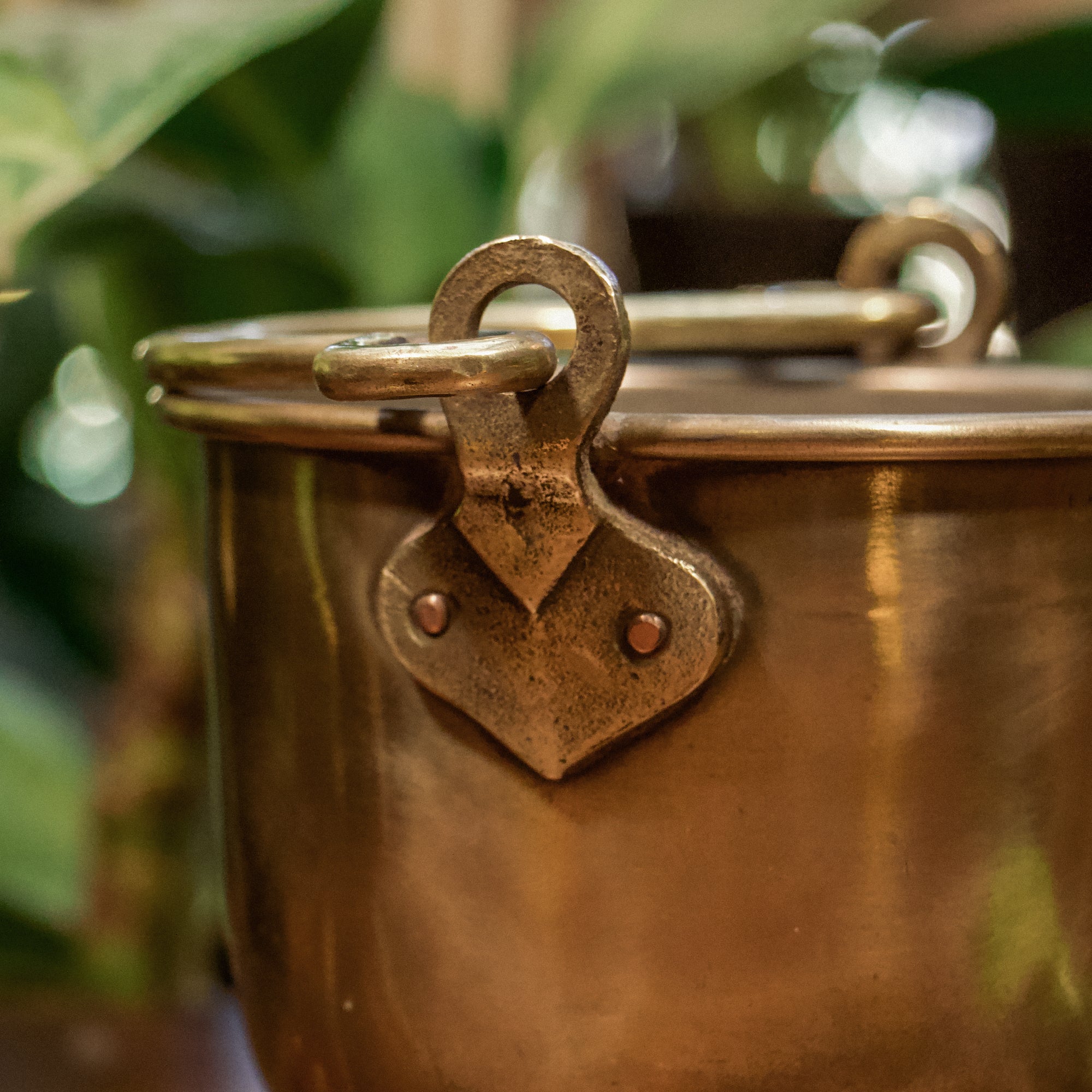 Vintage Brassware Balti / Bucket / Vase - 7.5 Inches