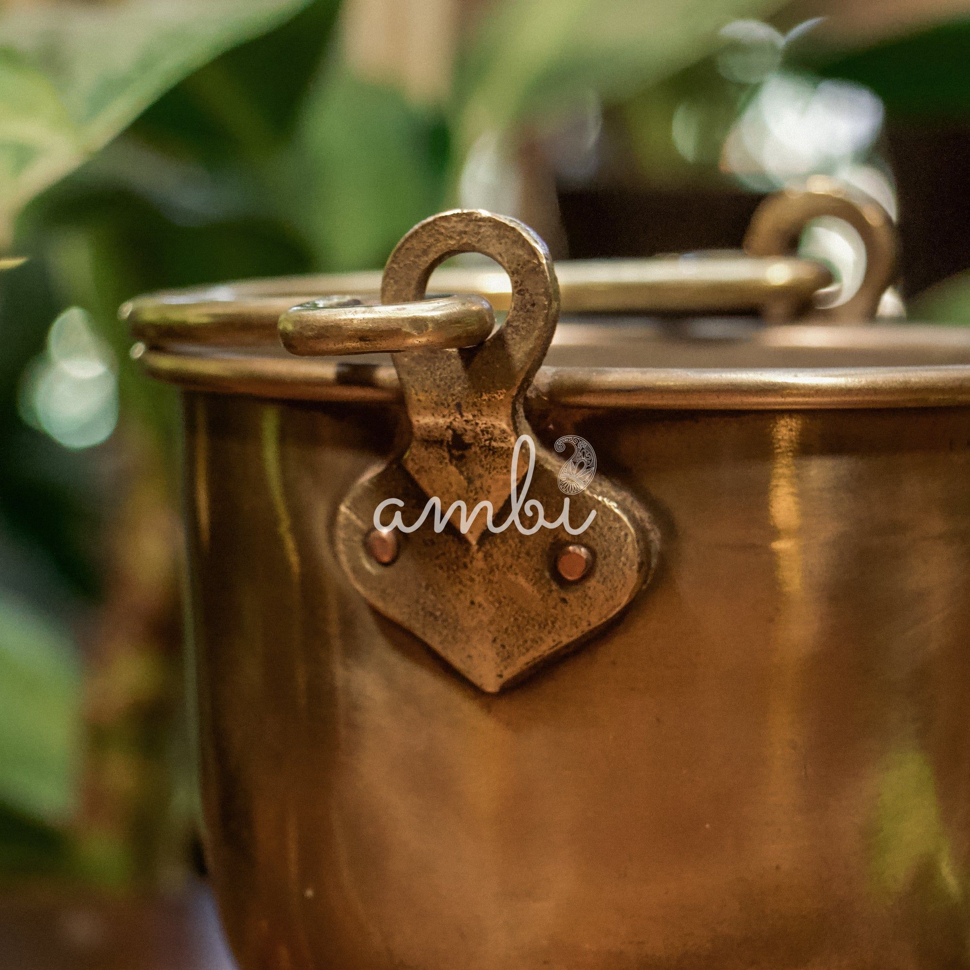 Vintage Brassware Balti / Bucket / Vase - 7.5 Inches