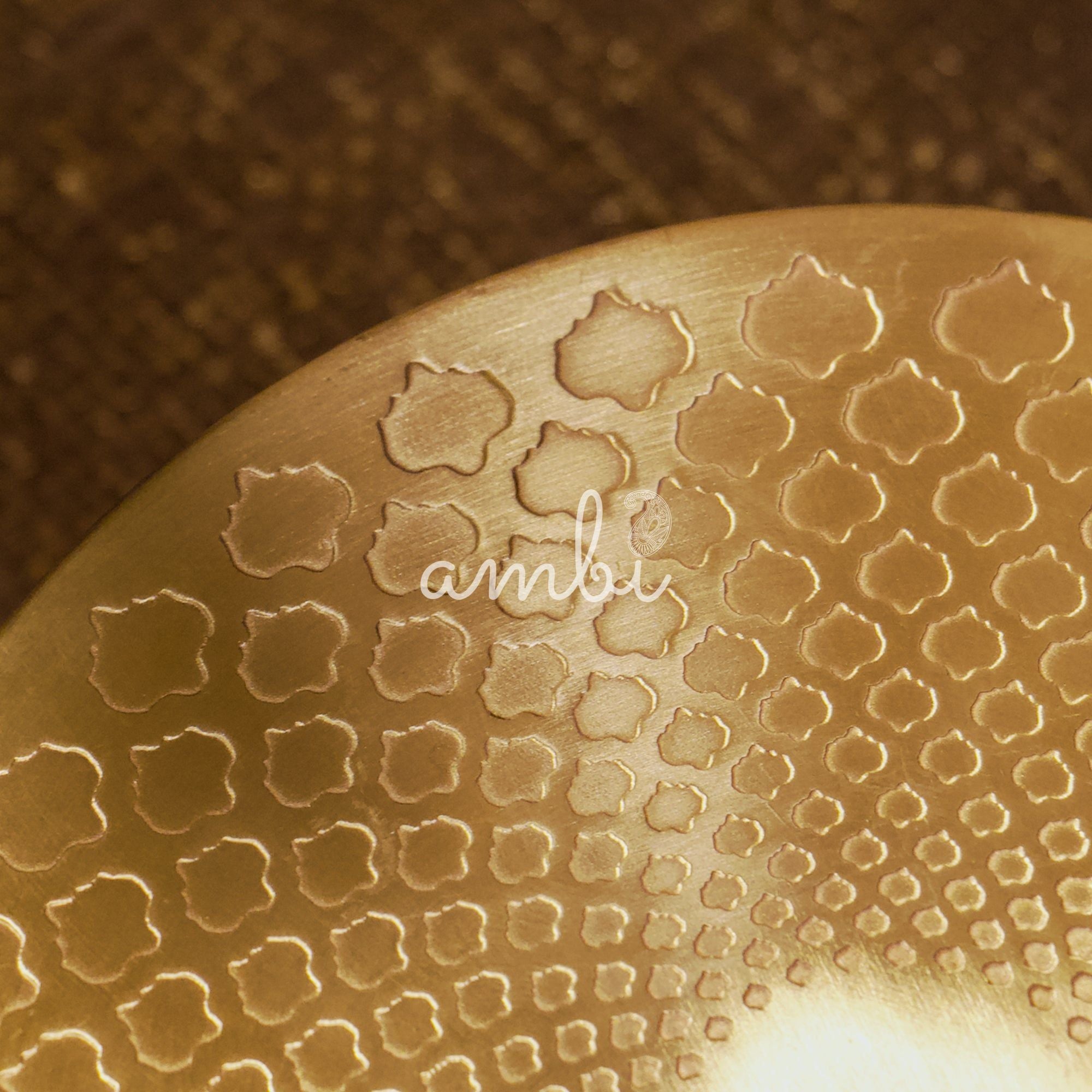 Legacy Box - Pure Brass Inlay Storage Box - 6 Inches - Spiral Design