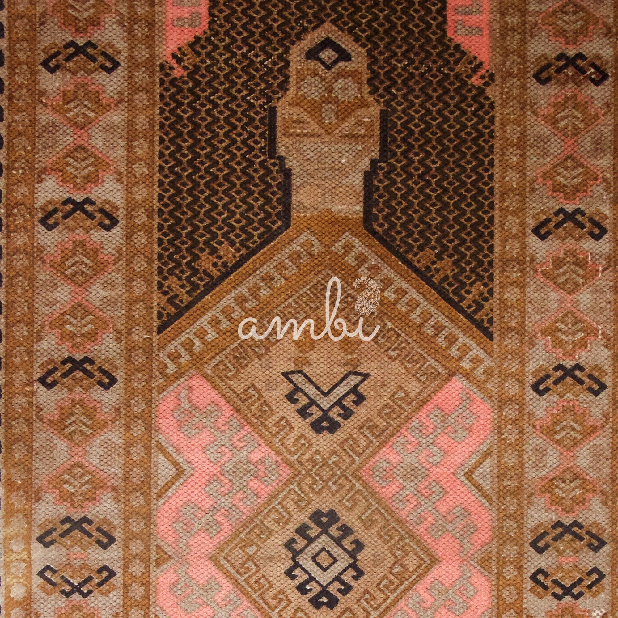 2026 Collection On Sale - Classic Durrie / Bed Side Rug featuring patterns 2 X 8 Ft