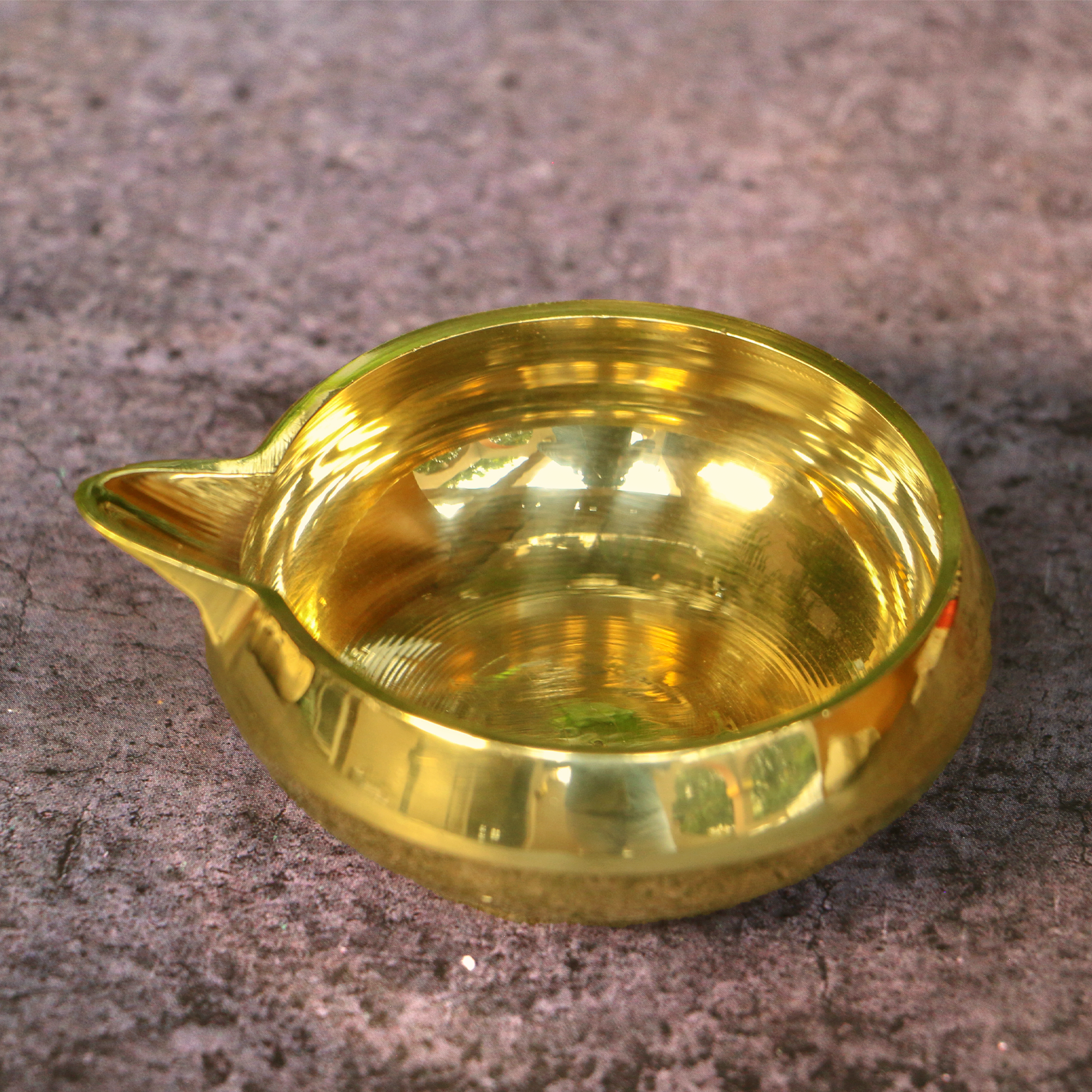 100% Pure Brass Kuber Deepam Diya for Pooja — Traditional Deepak | Ambi