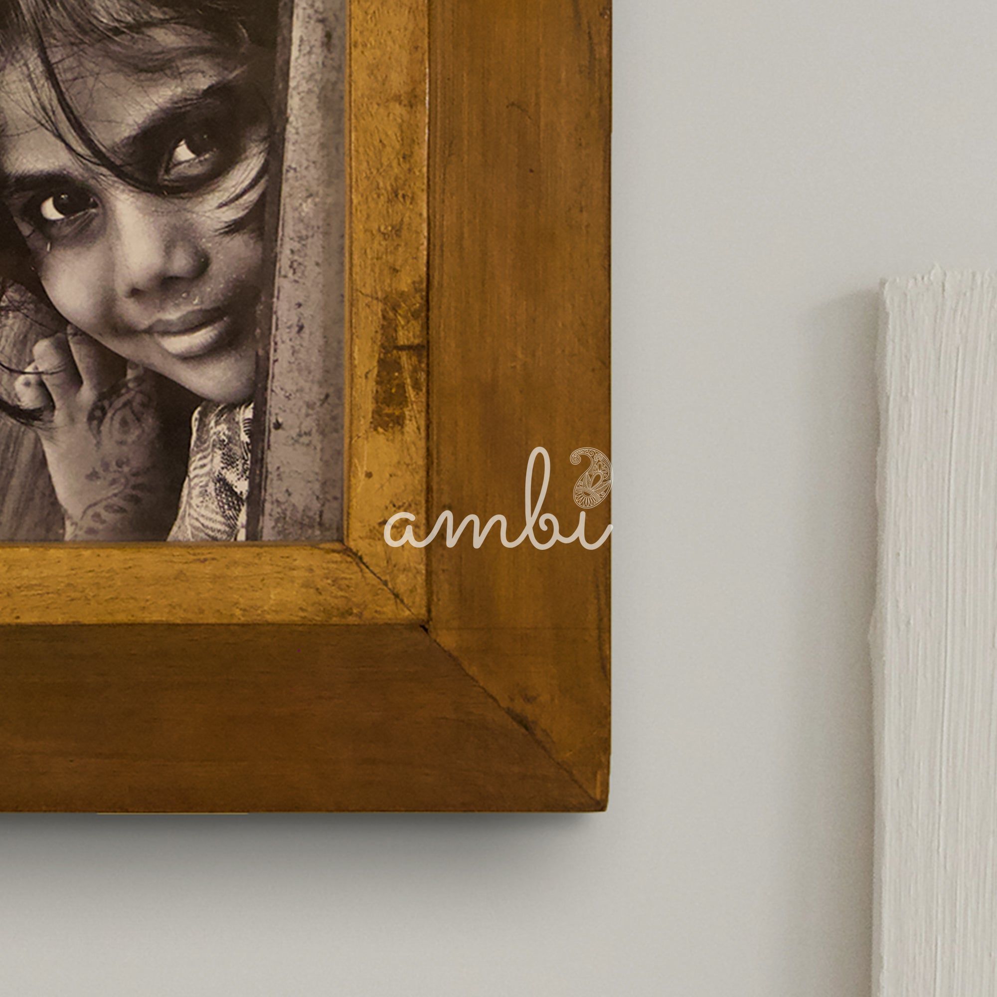 2025 Collection - Vintage Wooden Photo Frame - (SQUARE) - 11 X 11 inches