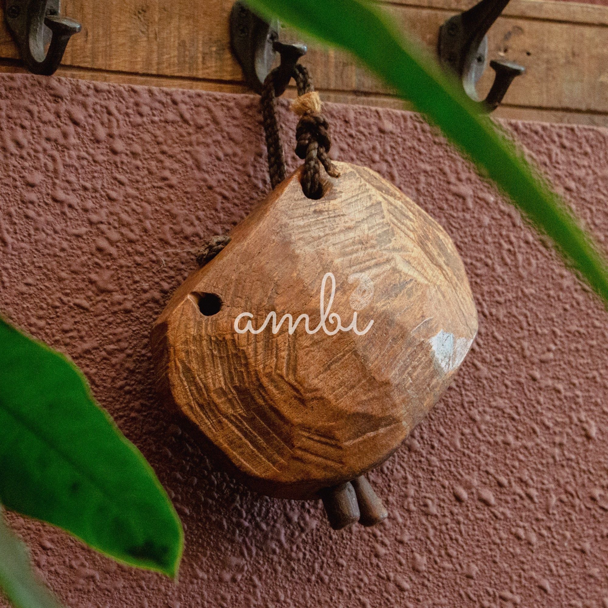 Vintage Wooden Cow Bell