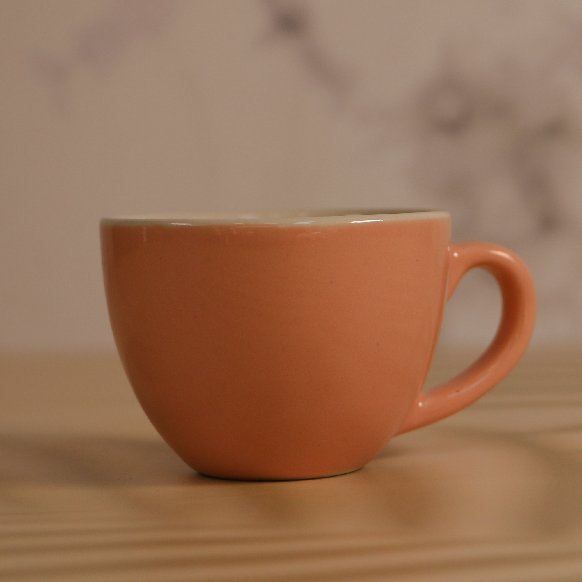 Ambi Small Peach Espresso Cups Set of 2 (150 ml each)