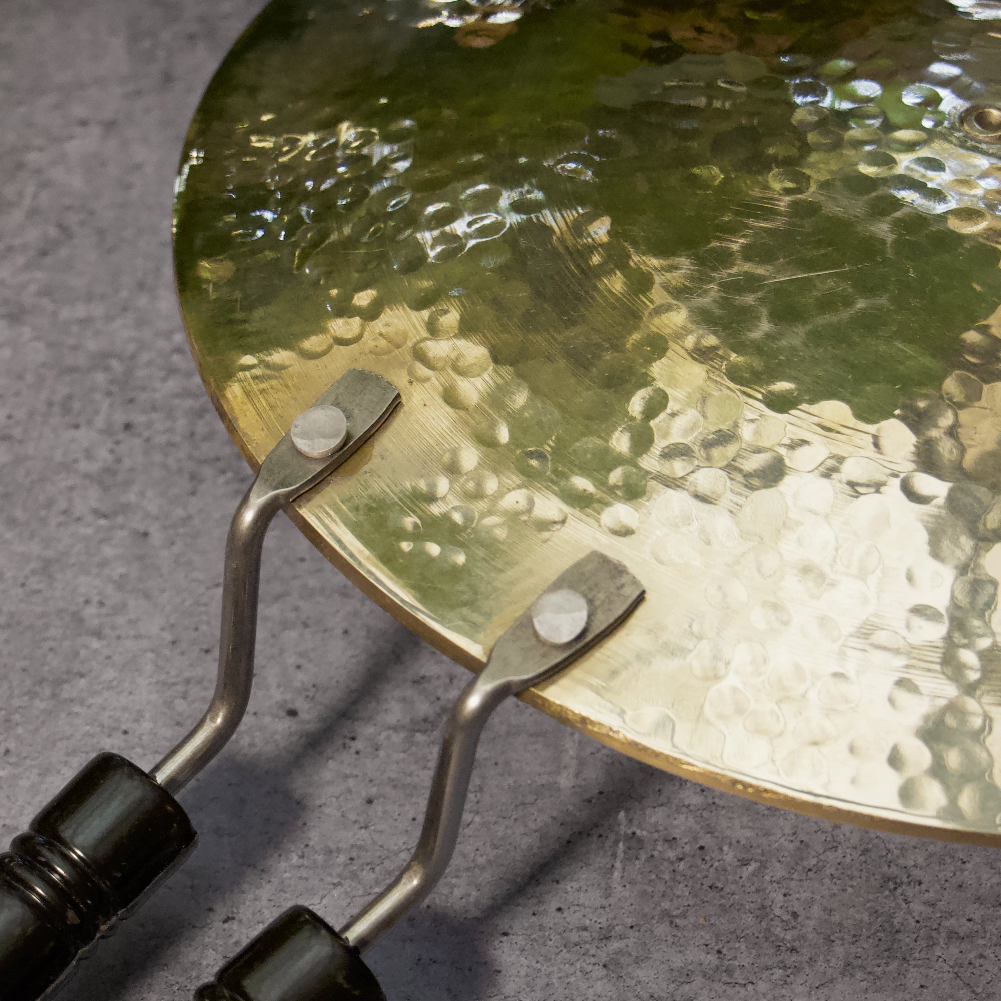 Pure Brass Hammered Tawa / Tava - 10 inches
