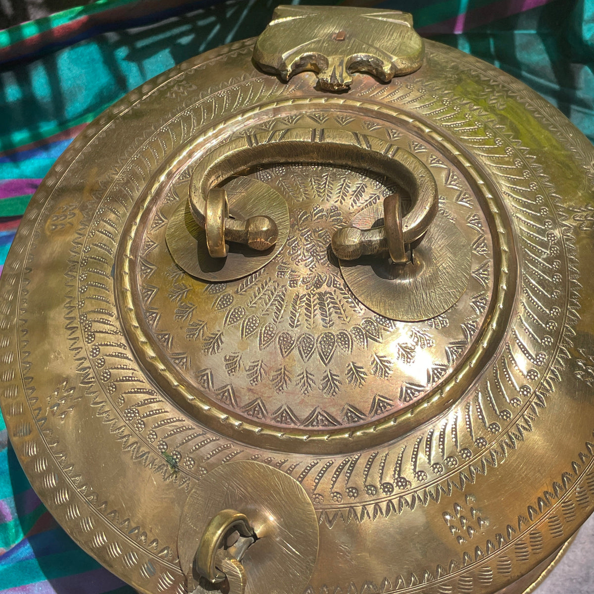 Vintage Carved Exquisite Jewellery Box ( Paan Daan) - Large