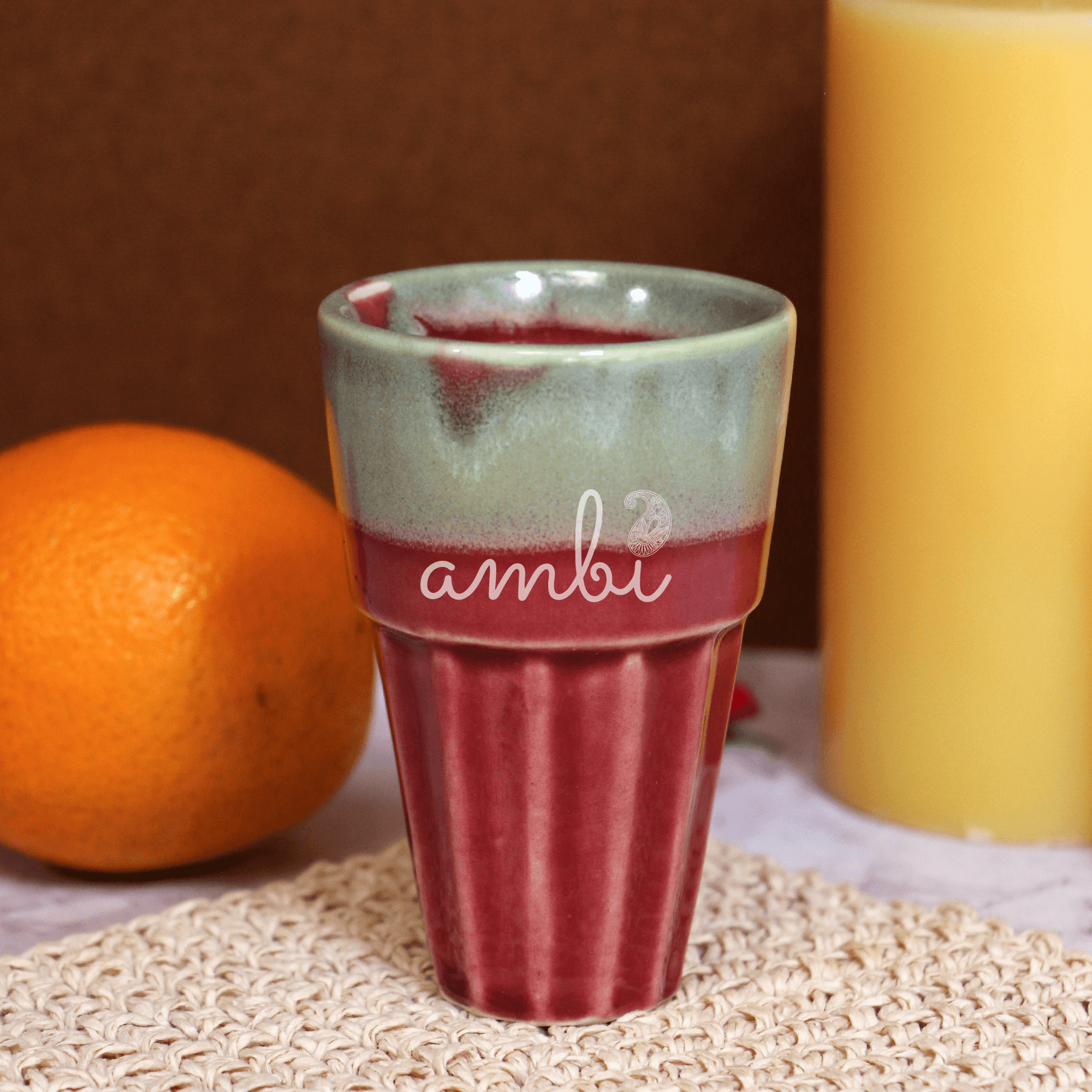 Ambi Studio Pottery Handmade Kulhad Set of 2 (100 ml each)