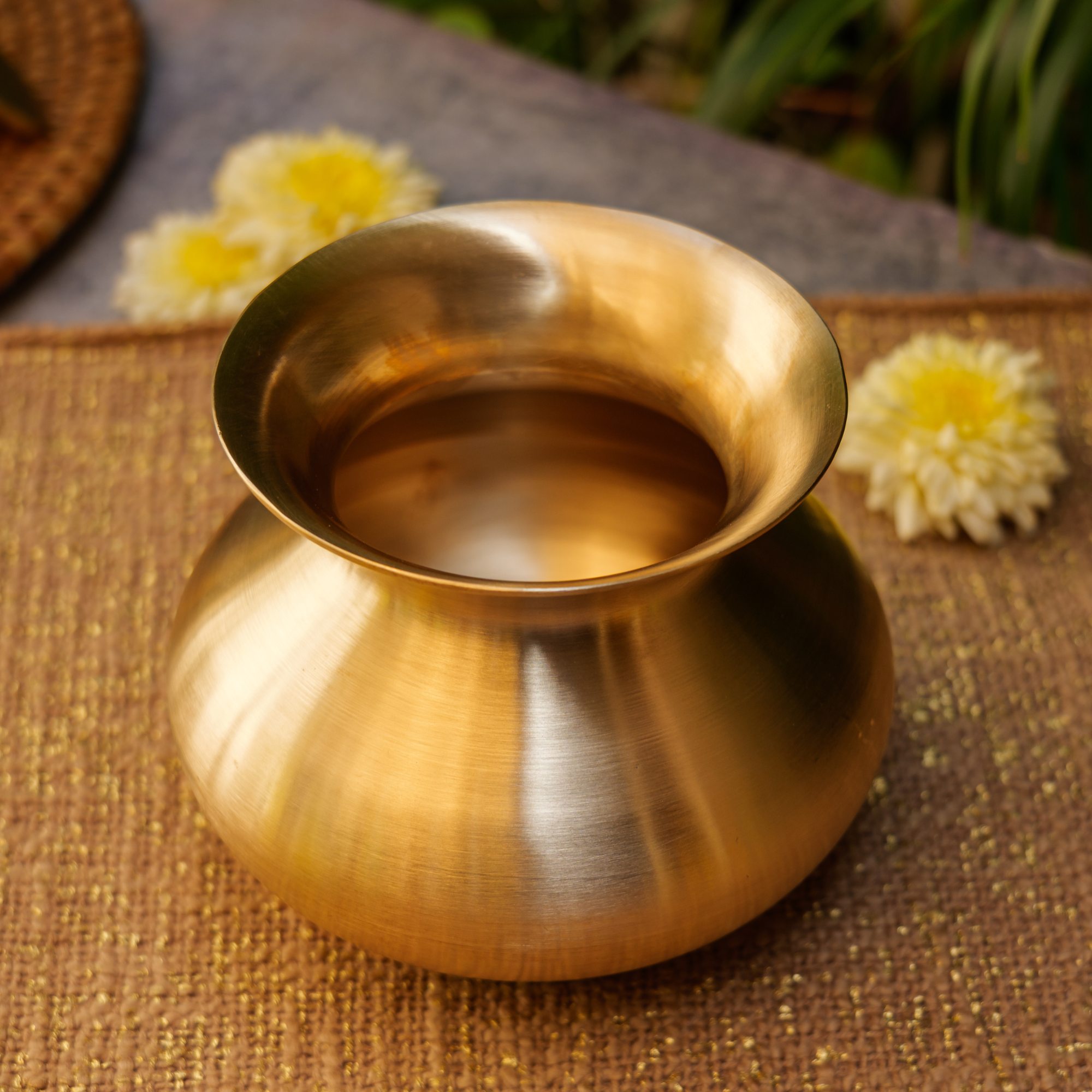 Pure 100% Lead Free Kansa Lota Kalash for Pooja or Water Storage - Pooja / Rituals / Health