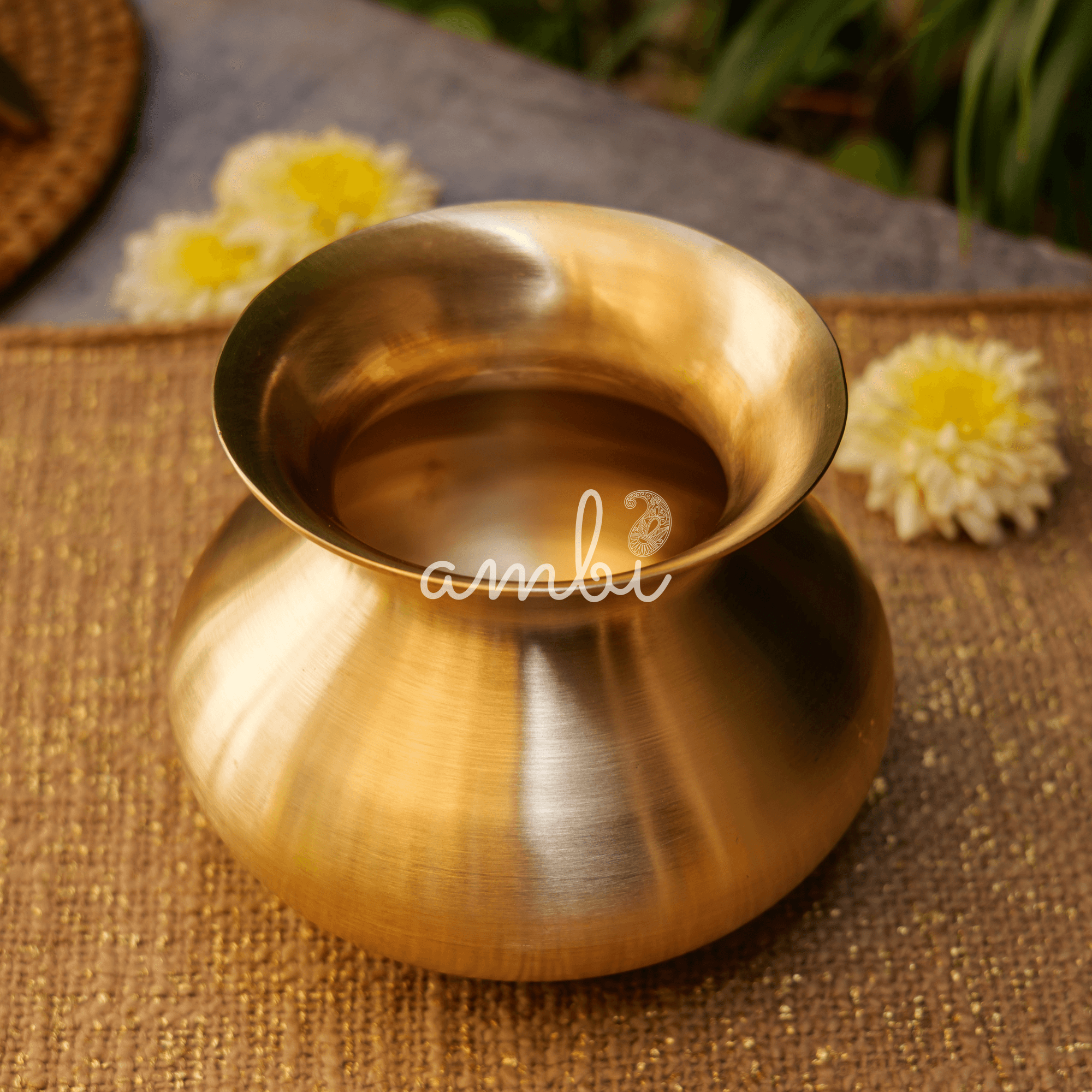 Pure 100% Lead Free Kansa Lota Kalash for Pooja or Water Storage - Pooja / Rituals / Health - 650 ML