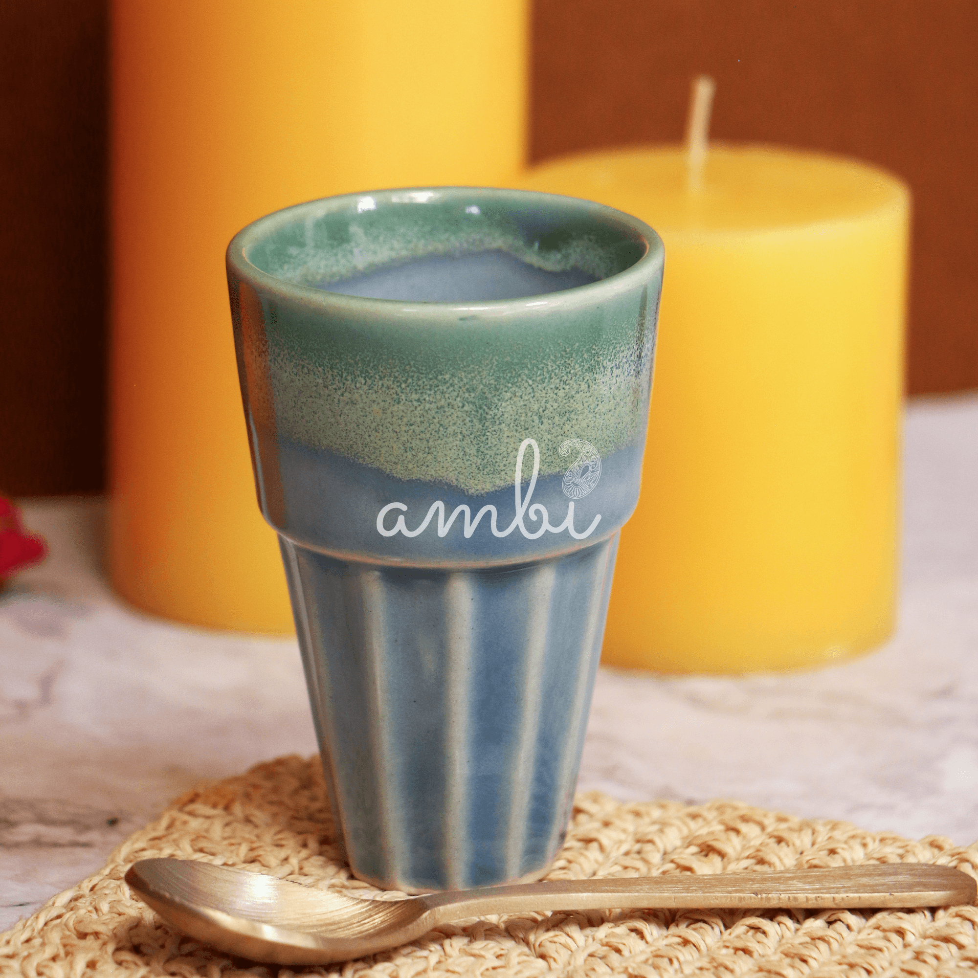 Ambi Studio Pottery Handmade Kulhad Set of 2 (100 ml each)