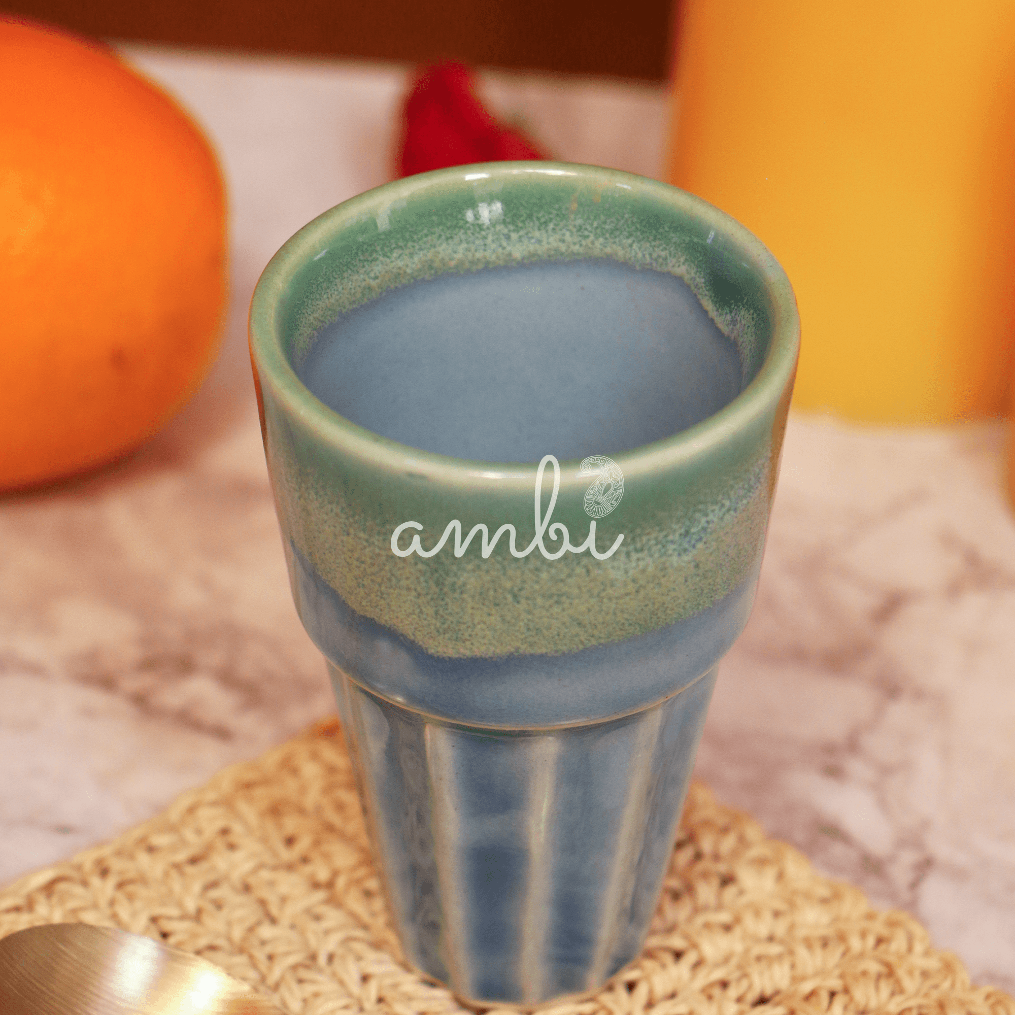 Ambi Studio Pottery Handmade Kulhad Set of 2 (100 ml each)