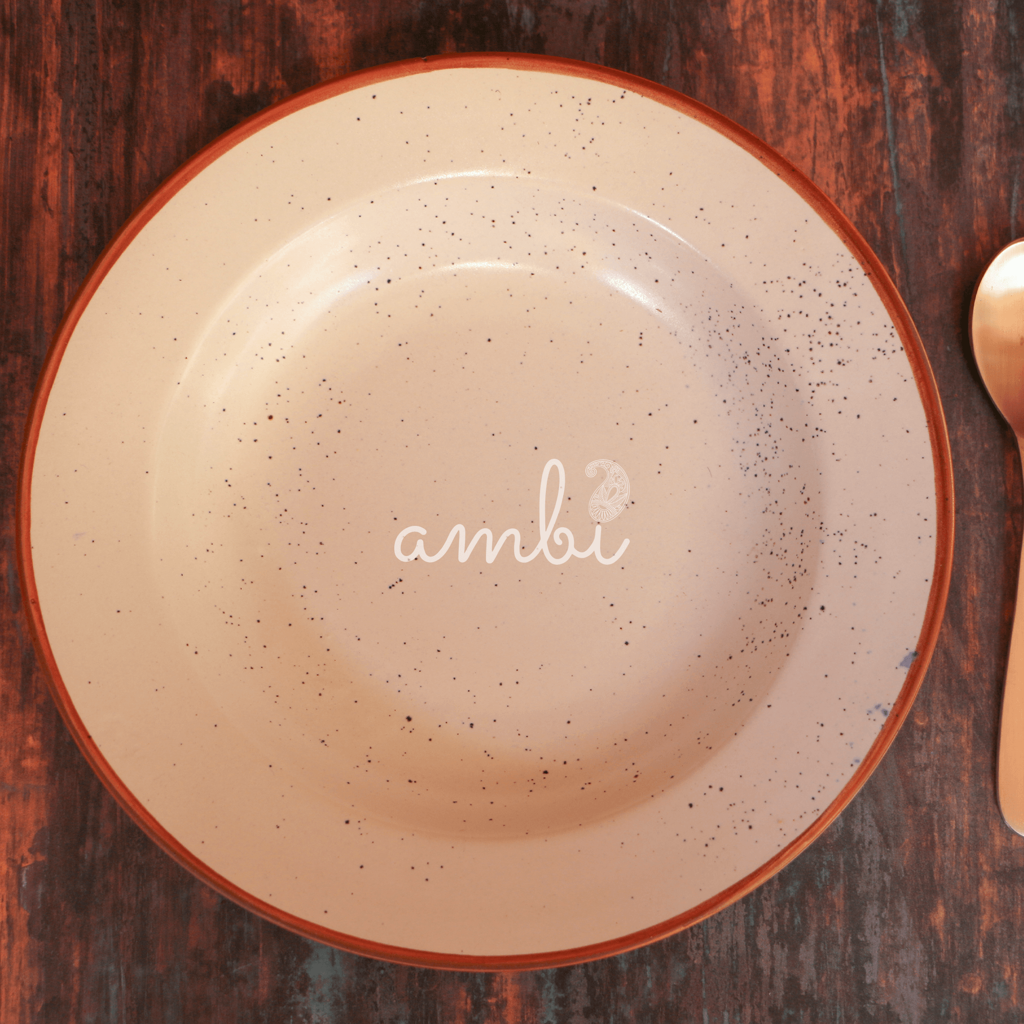 Ambi Stoneware Large Pasta Plate 9.5 inch