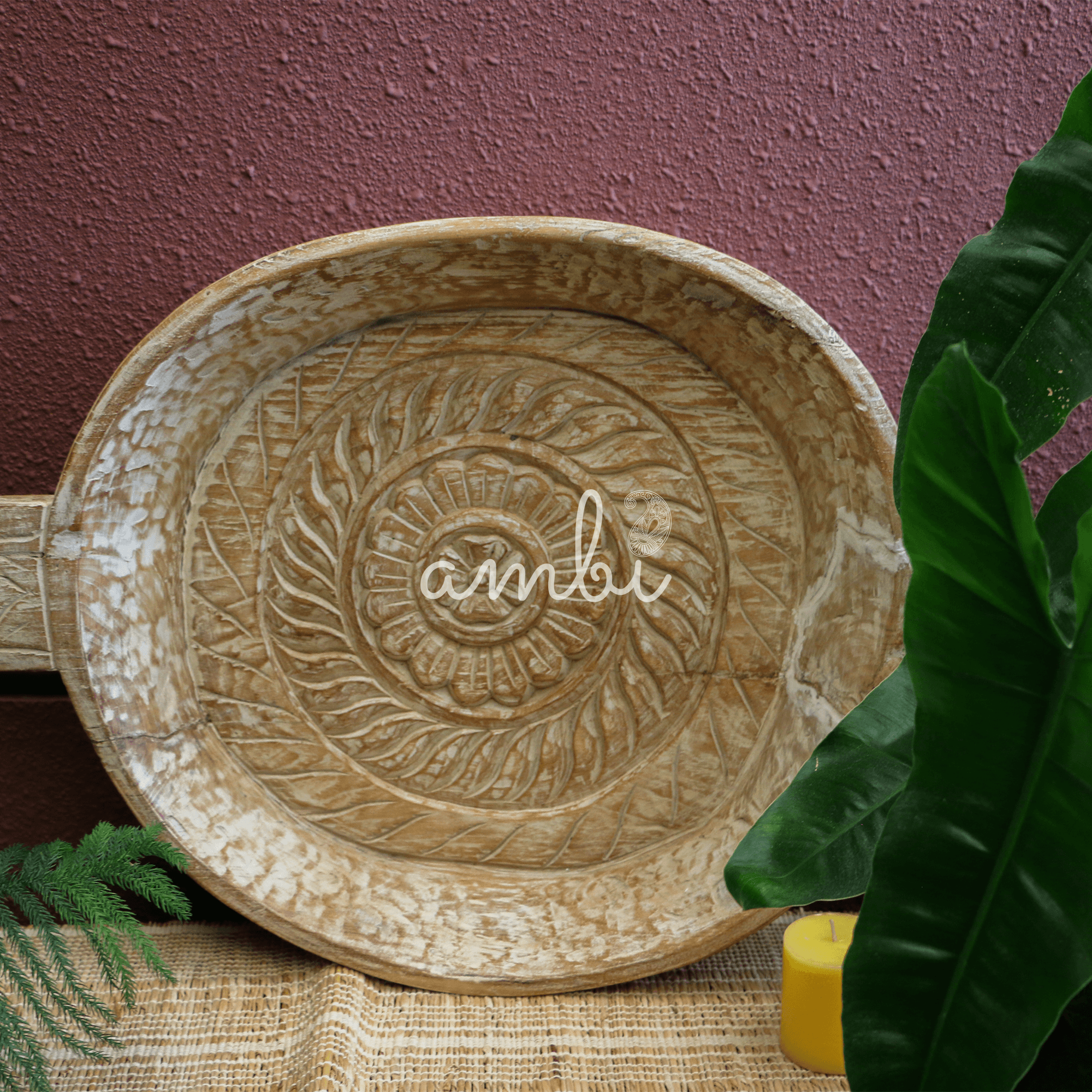 Vintage Floral Patter Parat - Large