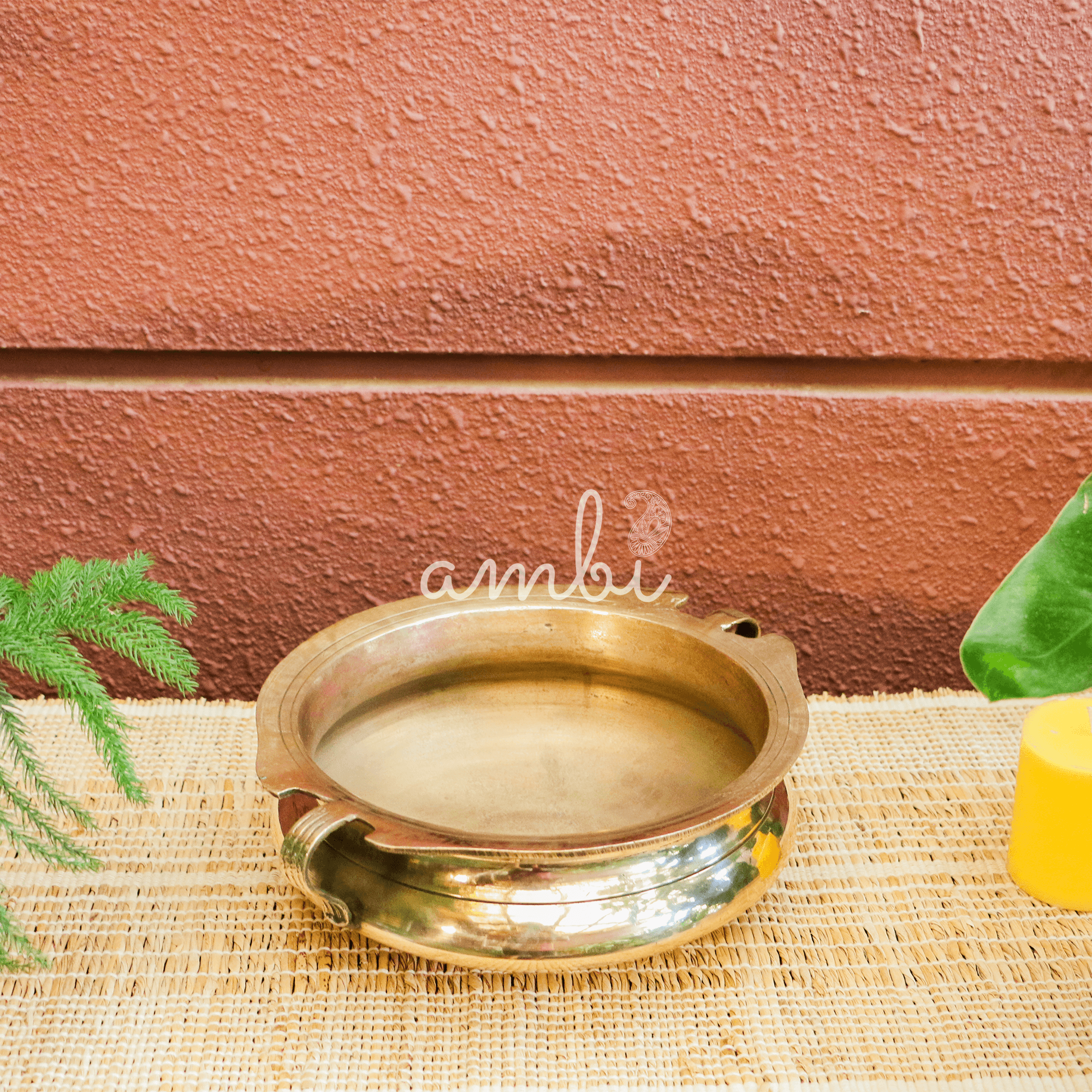 Vintage Brass Urli - Heavy Make