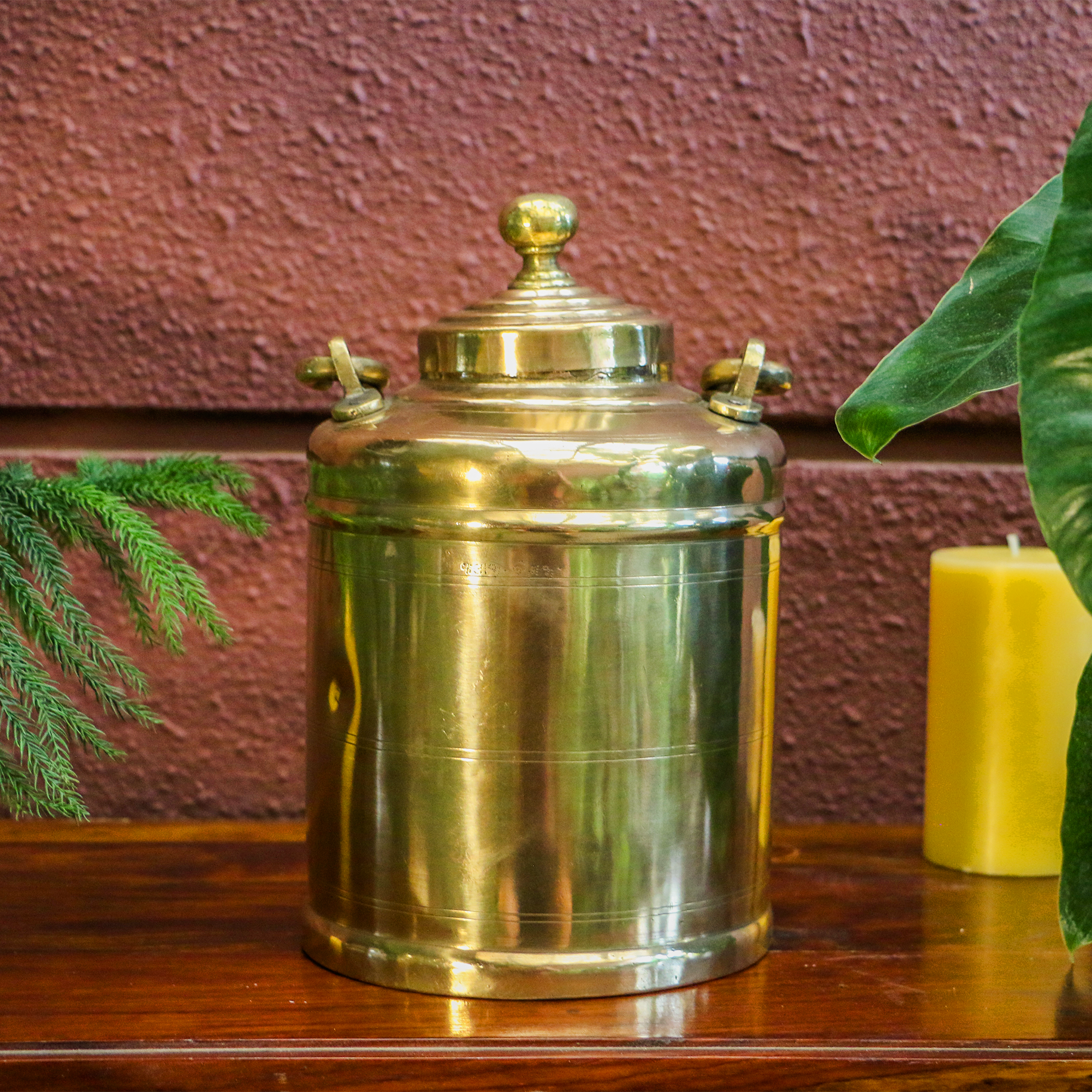 Vintage Bharni / Barni Ghee Storage Pot - Medium Size - 2Liter