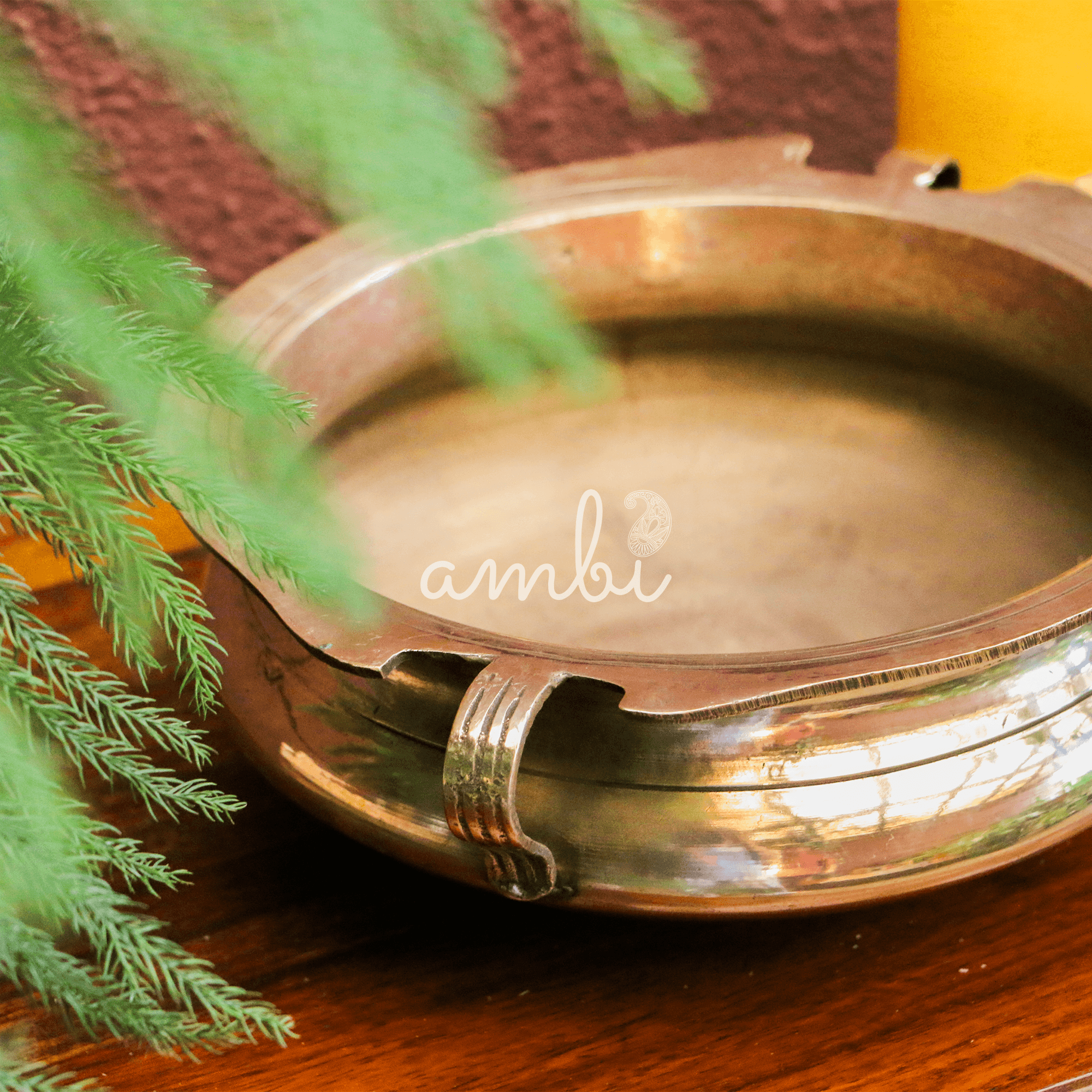 Vintage Brass Urli - Heavy Make