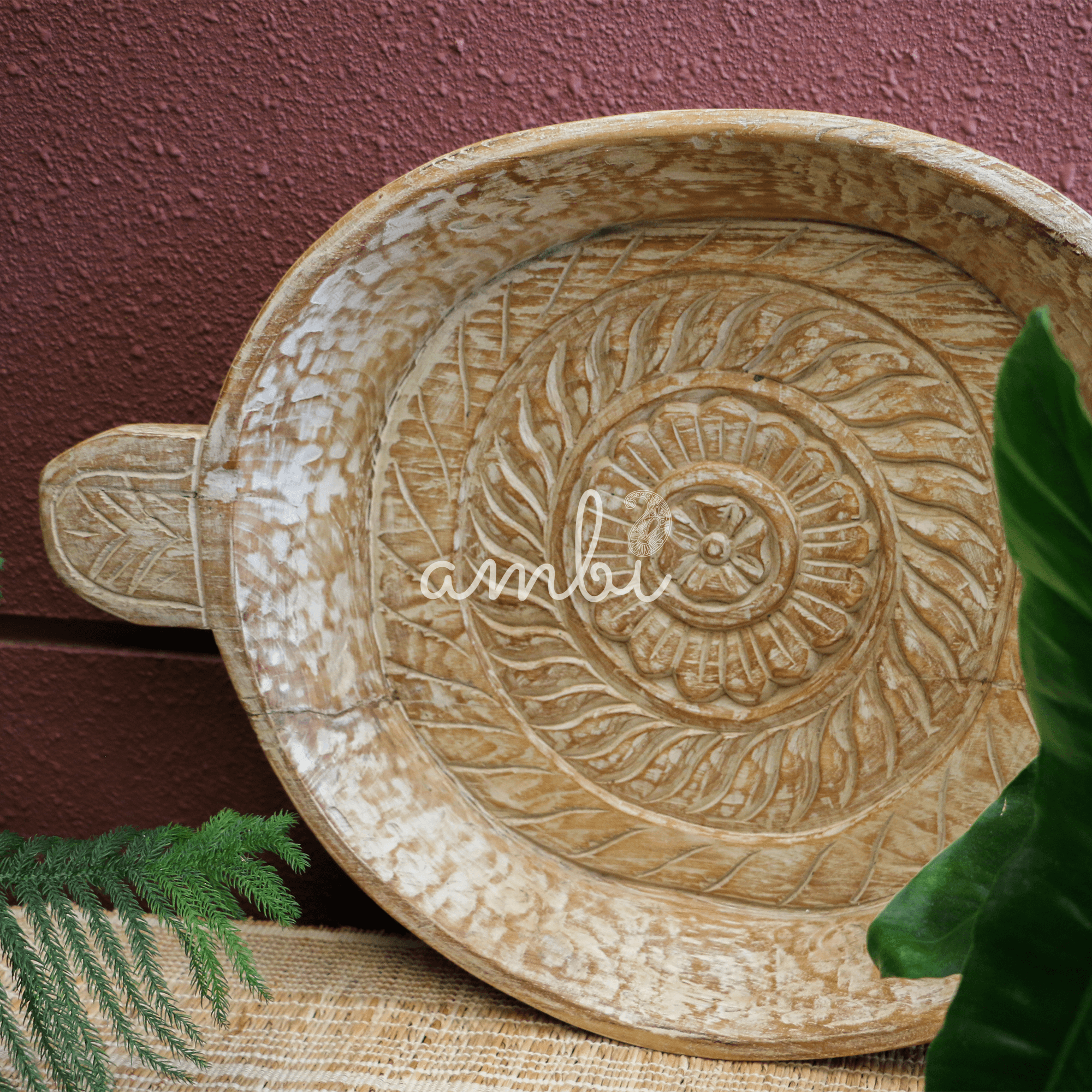 Vintage Floral Patter Parat - Large