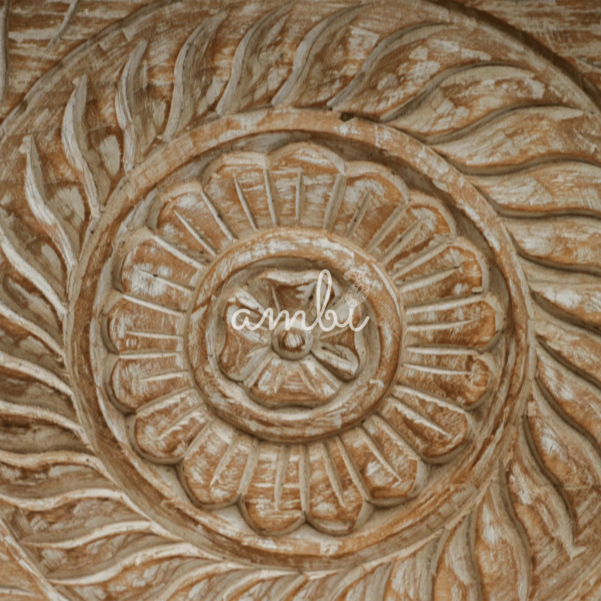 Vintage Floral Patter Parat - Large