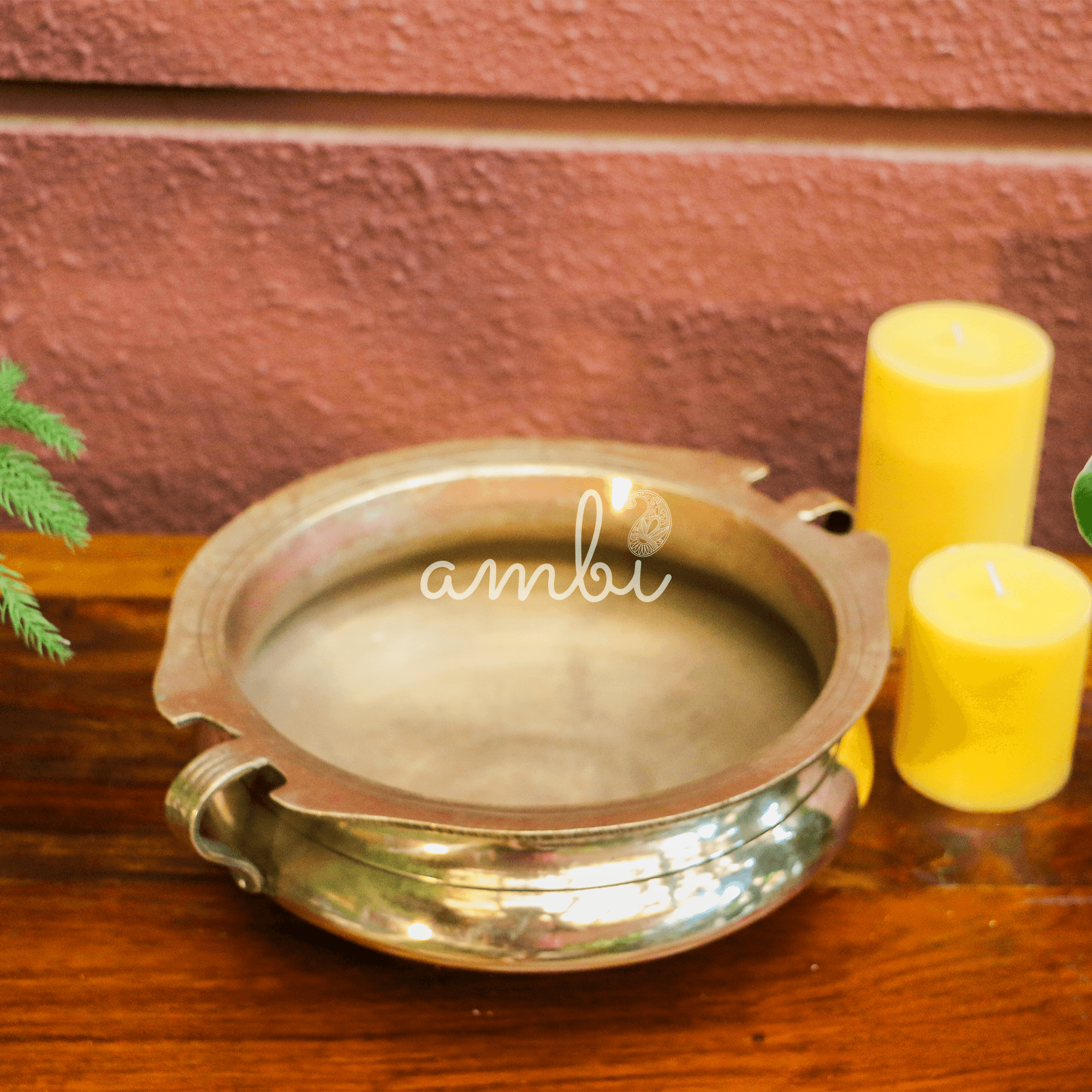 Vintage Brass Urli - Heavy Make