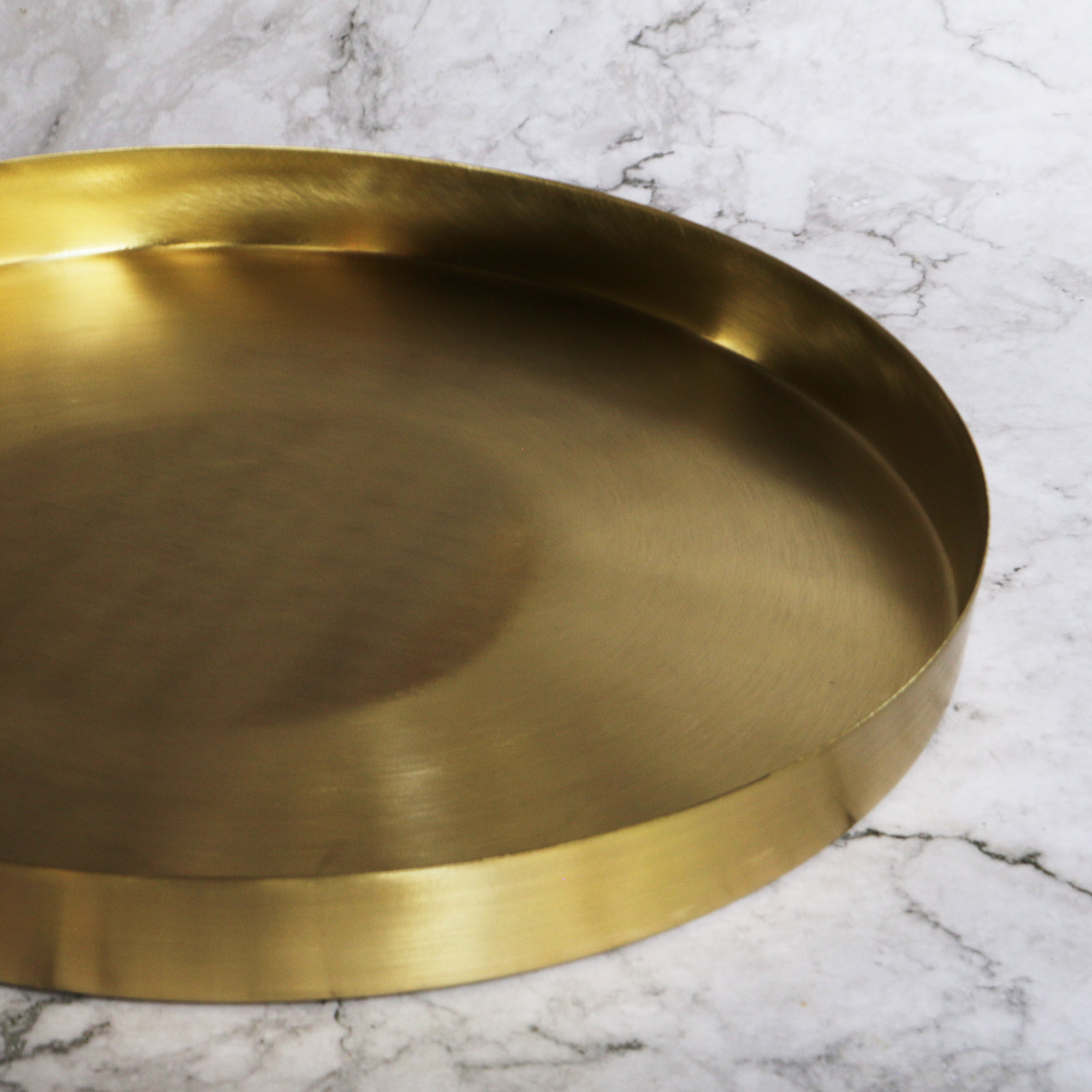 Brass Super Value Thali Set - Set of 6 pieces - Matt Finish
