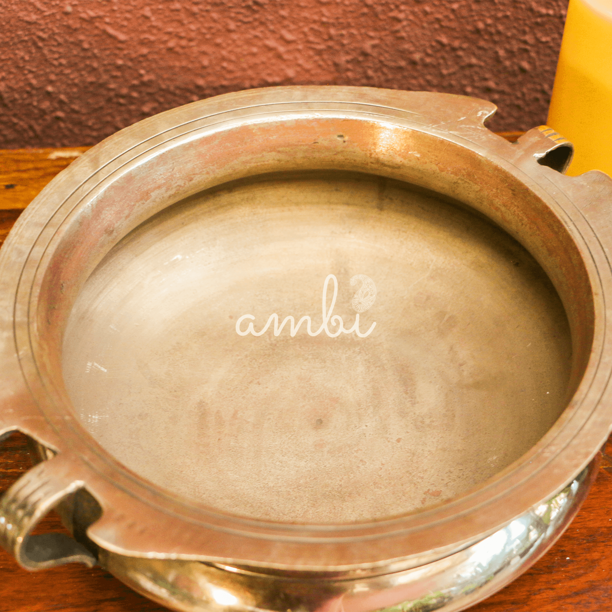 Vintage Brass Urli - Heavy Make