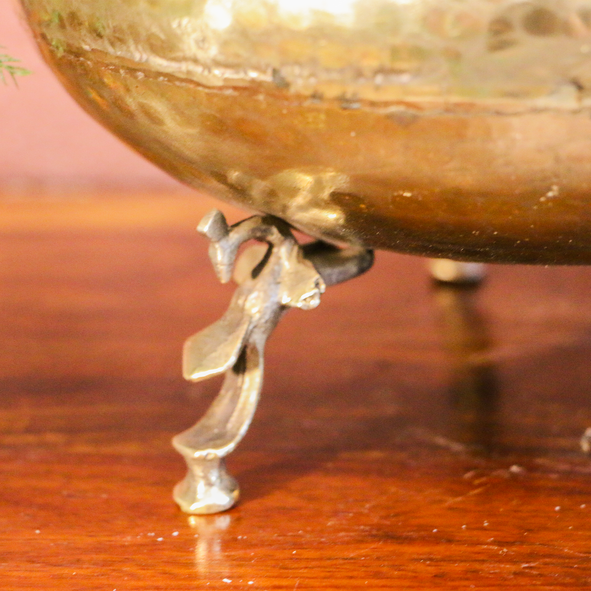 Hammered Vintage Water Pot (Mataka) with Narrow Neck
