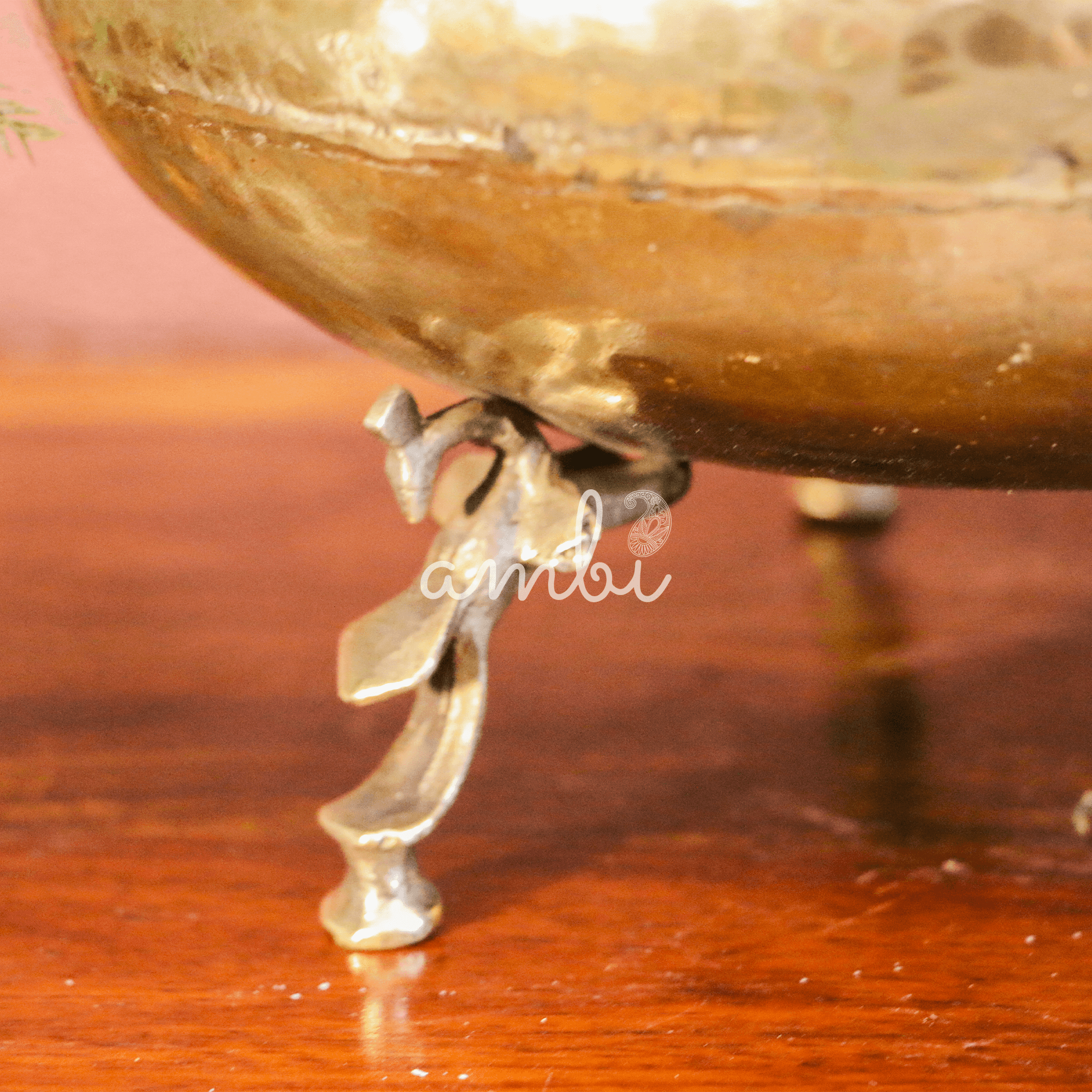 Hammered Vintage Water Pot (Mataka) with Narrow Neck