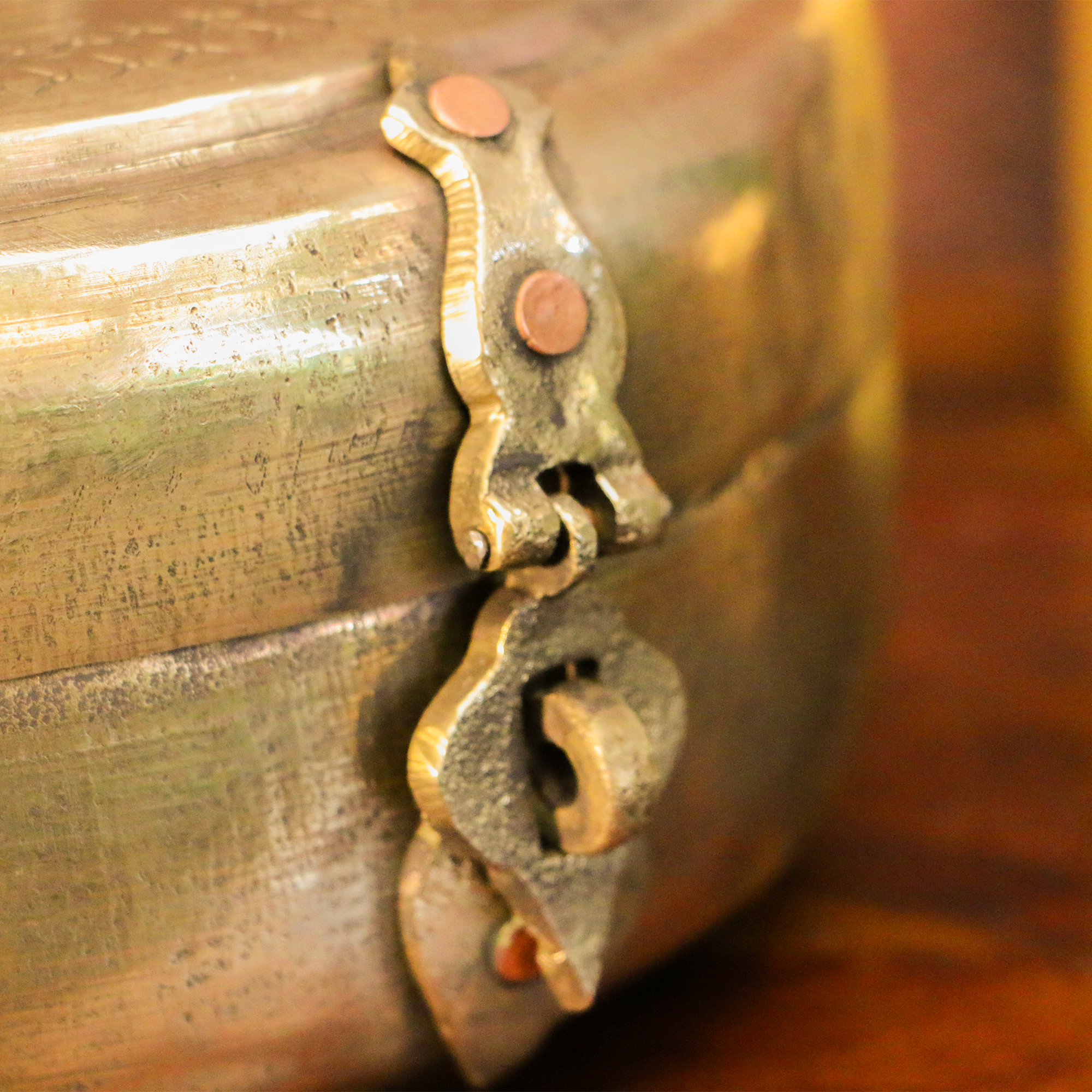 Vintage Chapati Box with Beautiful Engravings