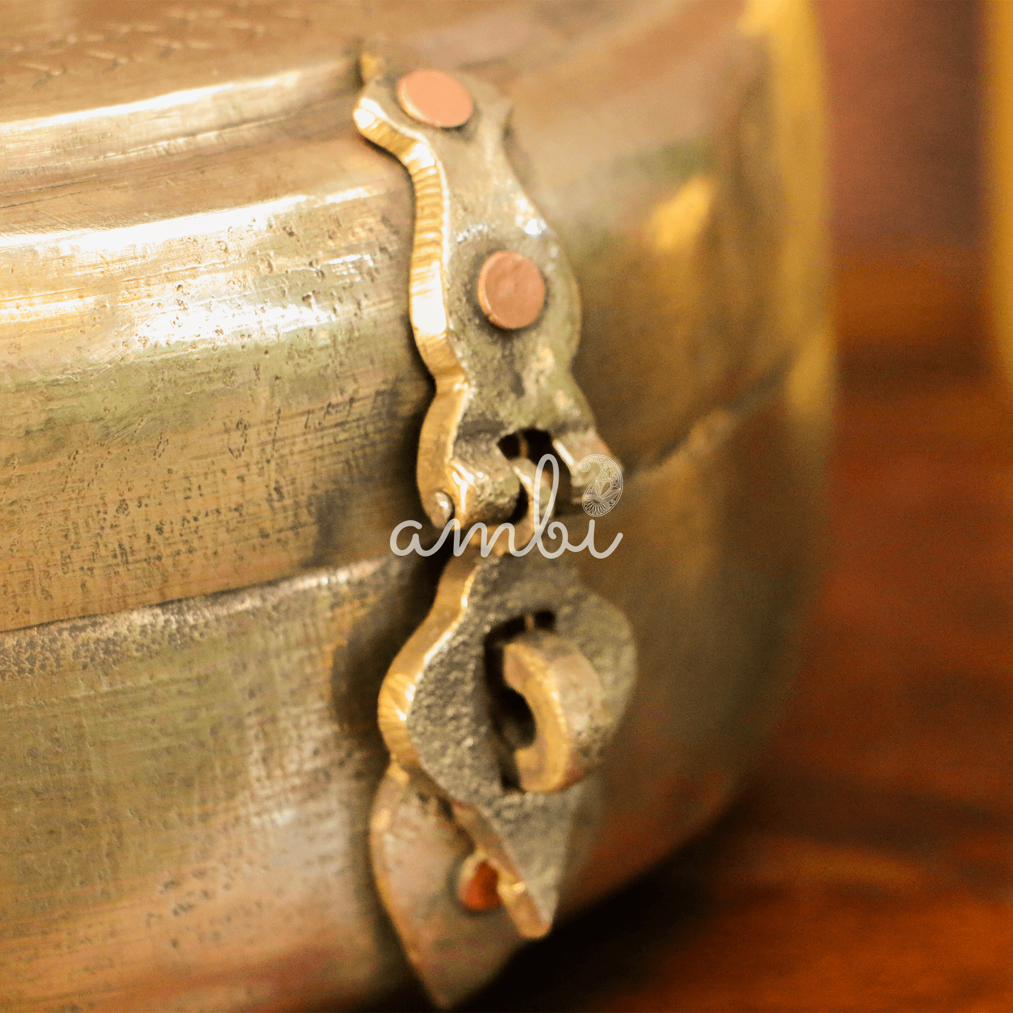 Vintage Chapati Box with Beautiful Engravings