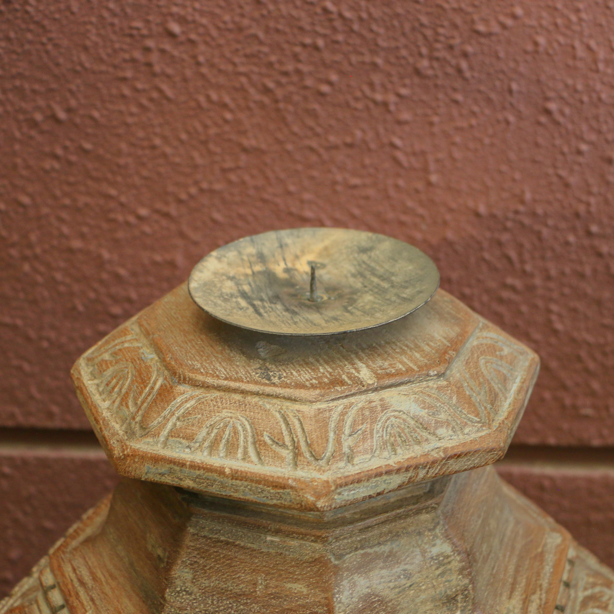 Vintage Exquisite Candle Stand - 3 Legged - Single Candle