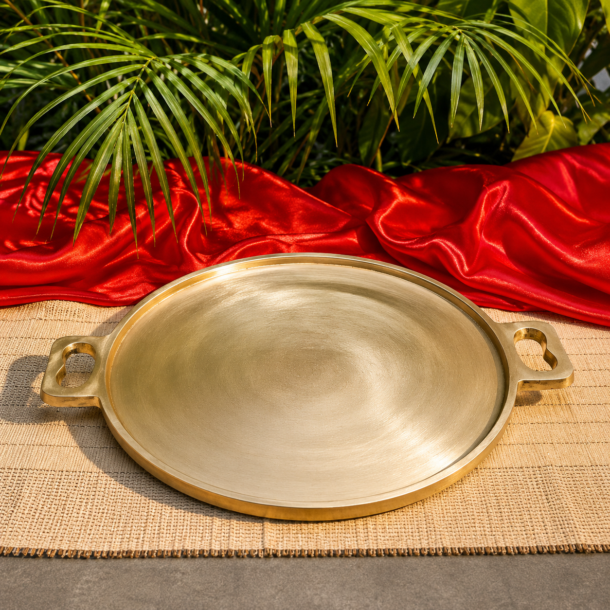 Kansa Dosa Tawa – Traditional Bronze Cookware for Crisp Dosa & Chapati