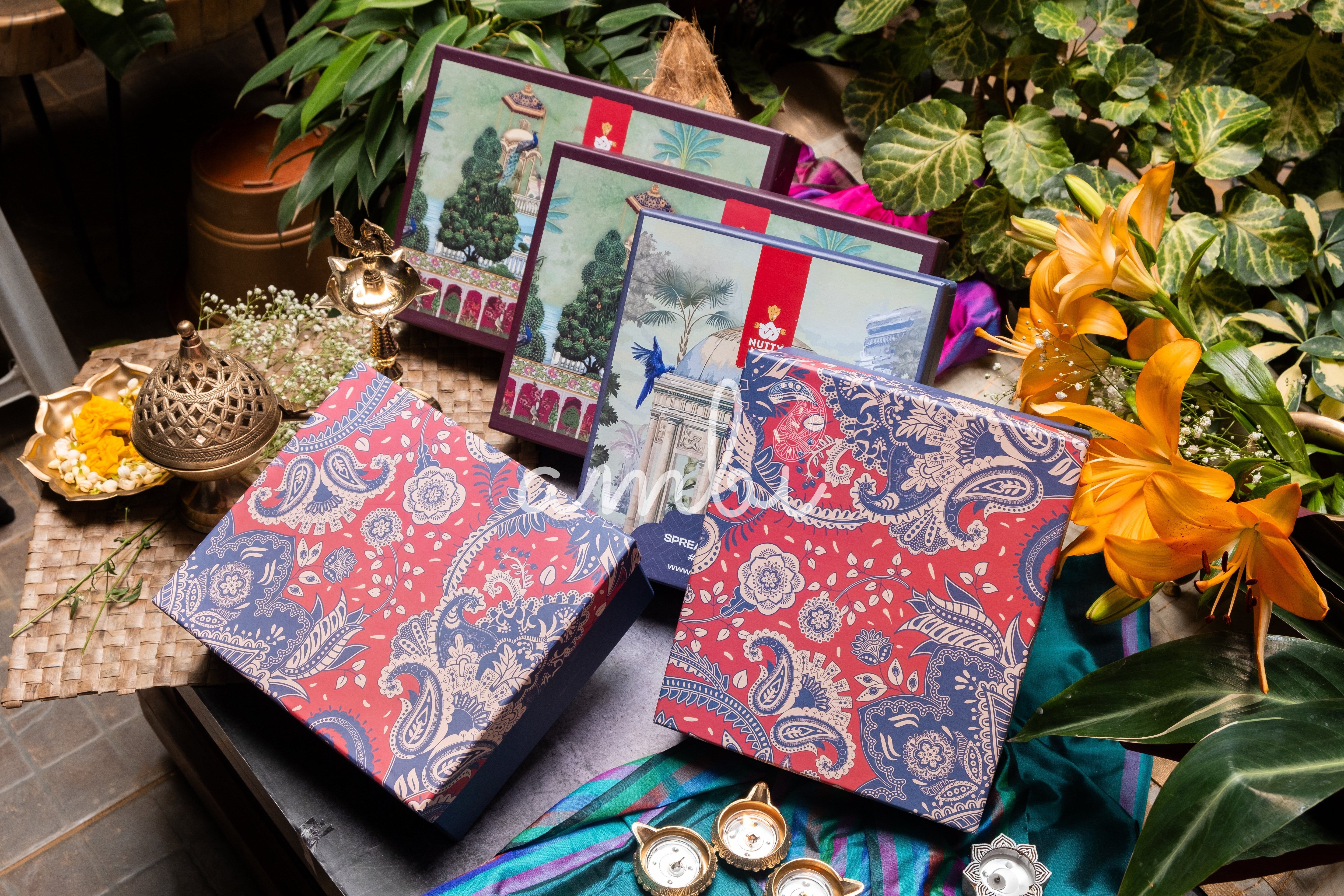 Ambi Gift of Aroma : Pure Brass Coffee Filter and 2 Dabara Cup Set in a Gift Box