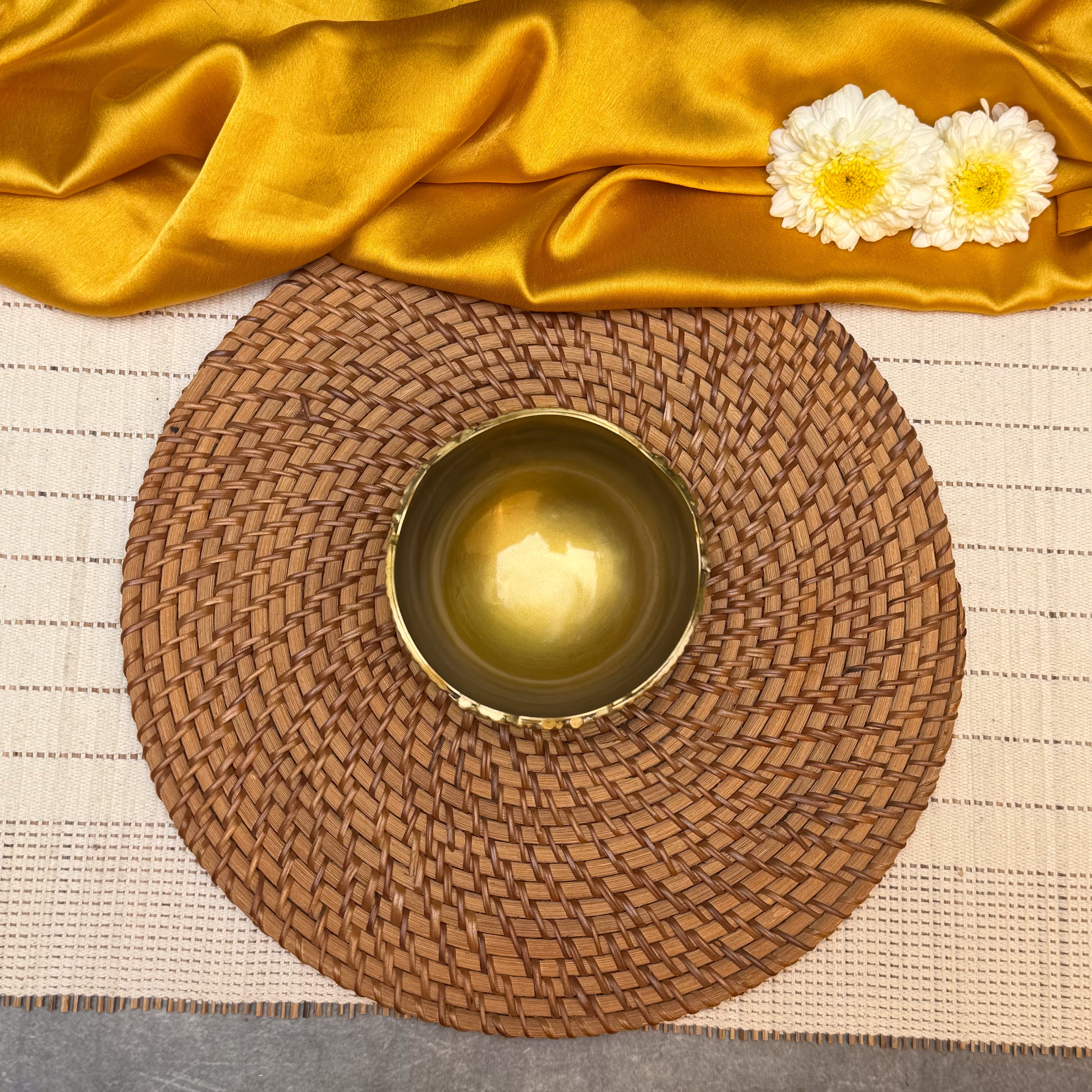 Ambi Pure Brass Heritage Nut Bowl - Luxury Edit