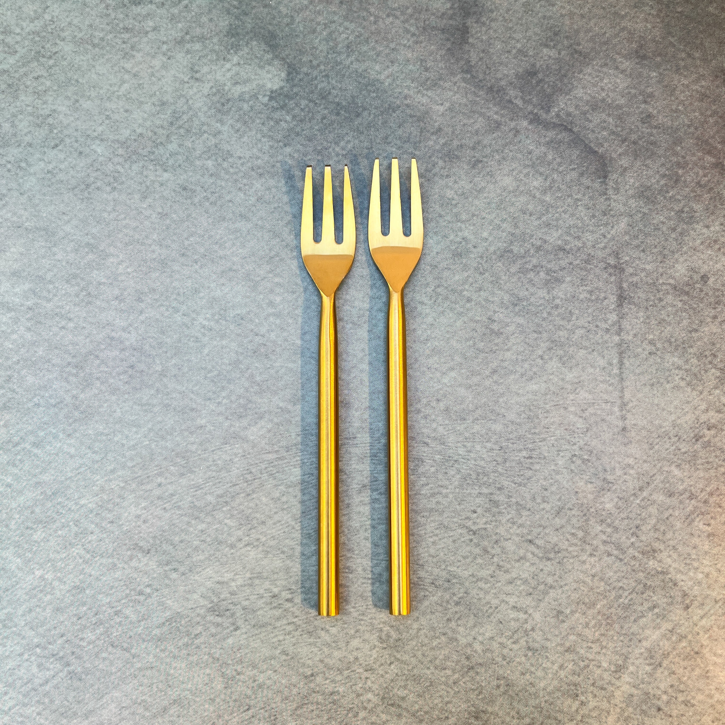 AMBI Pure Brass Fork Set (Set of 2) - Big