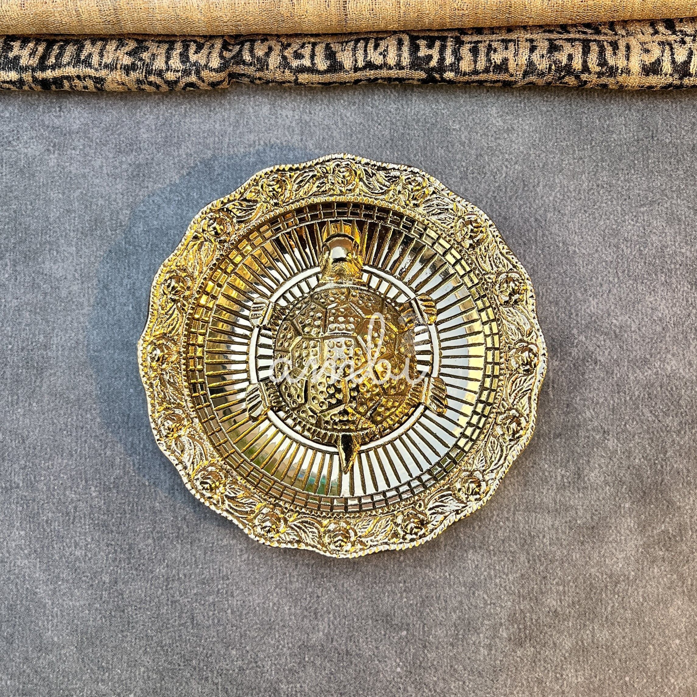 Ambi Pure Brass Tortoise/Turtle for Good Vibes , Vastu & Feng Shui