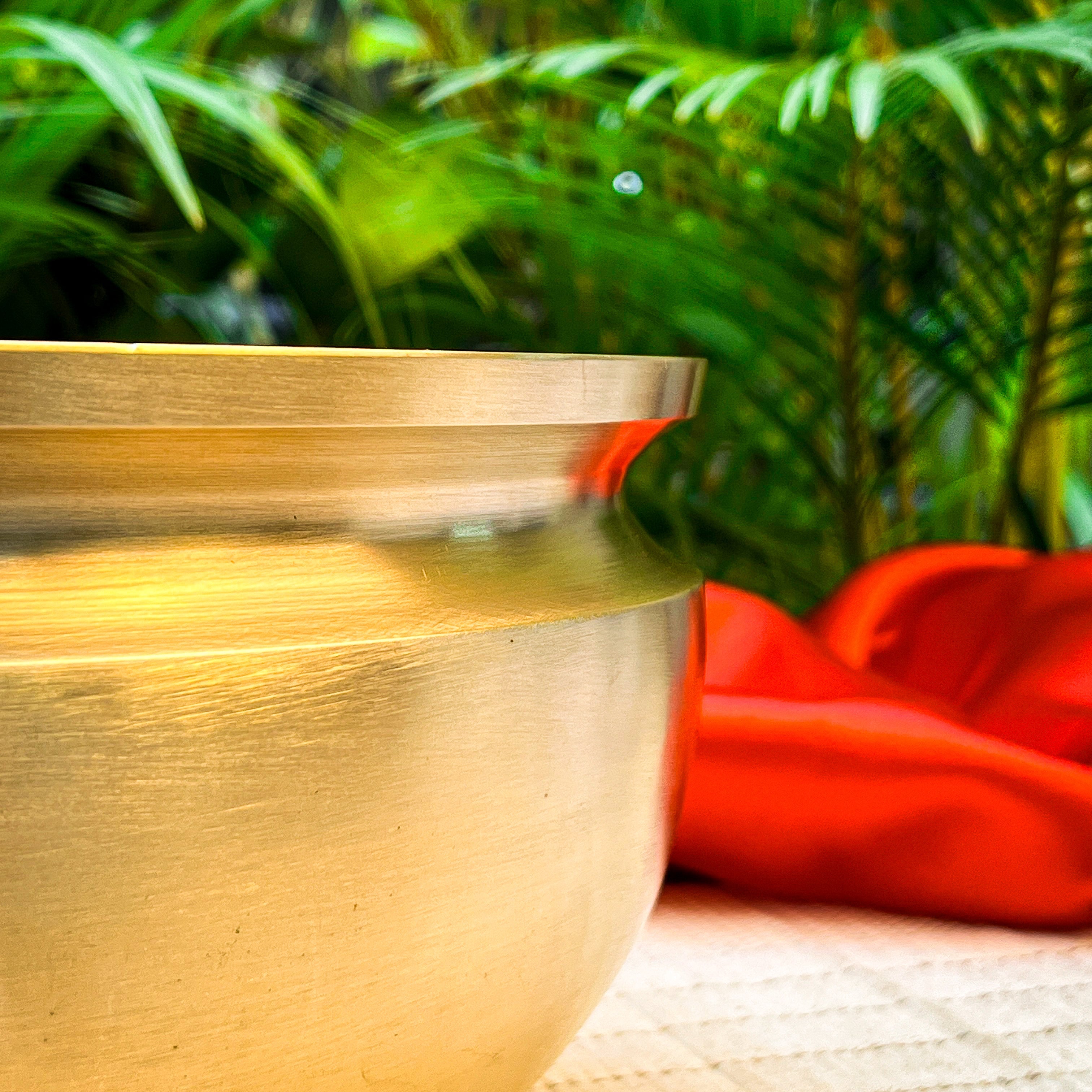 Ambi Pure Kansa Cooking Pot — Traditional Heavy-Grade Bronze Milk Boiling Pot |Medium -1.5 litres|