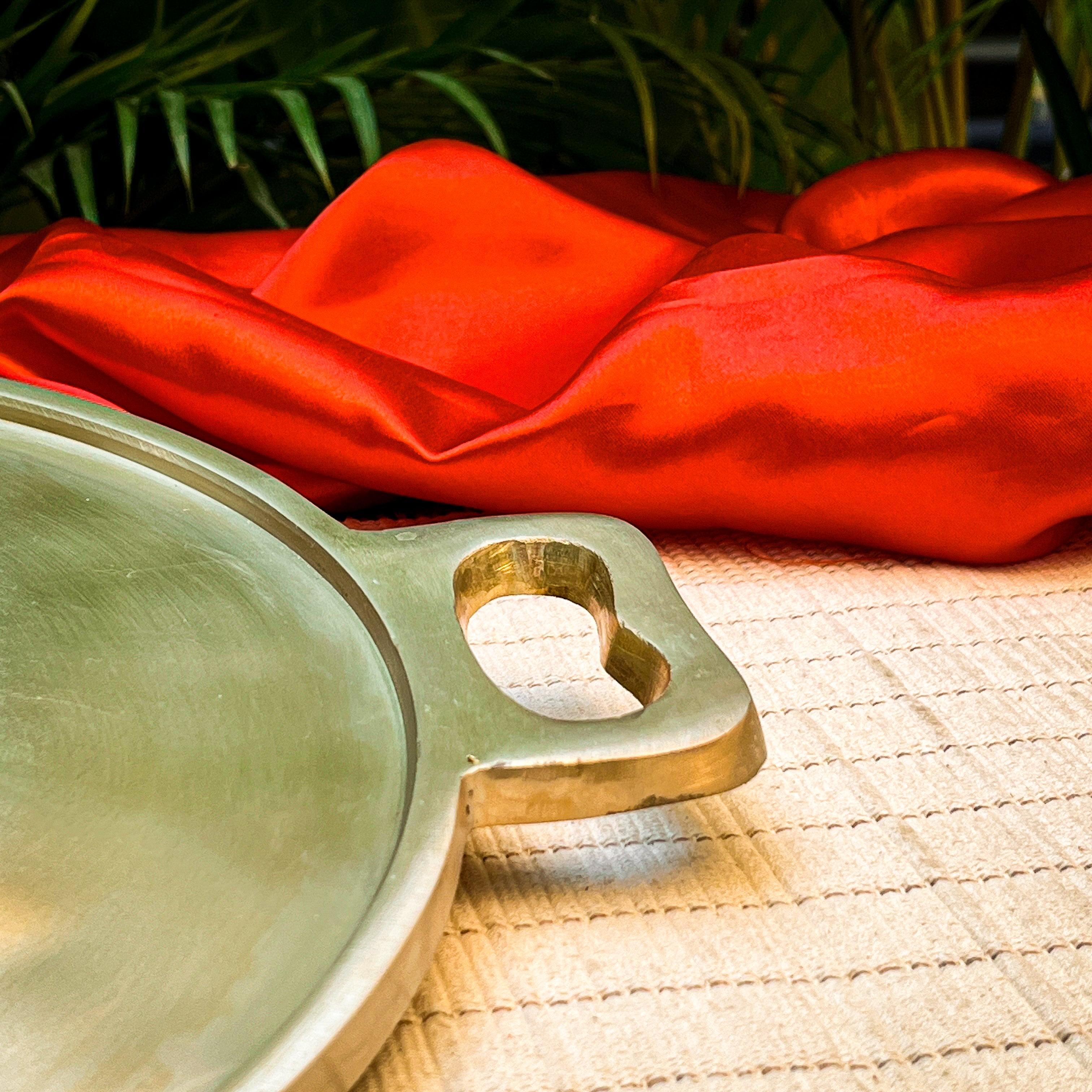 Kansa Dosa Tawa – Traditional Bronze Cookware for Crisp Dosa & Chapati
