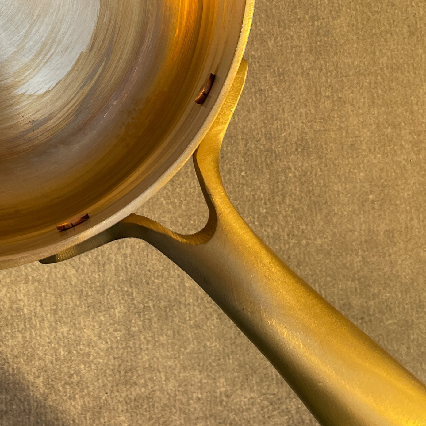 AMBI Pure Kansa Sauce Pan with Long Handle – Traditional Ayurvedic Cookware