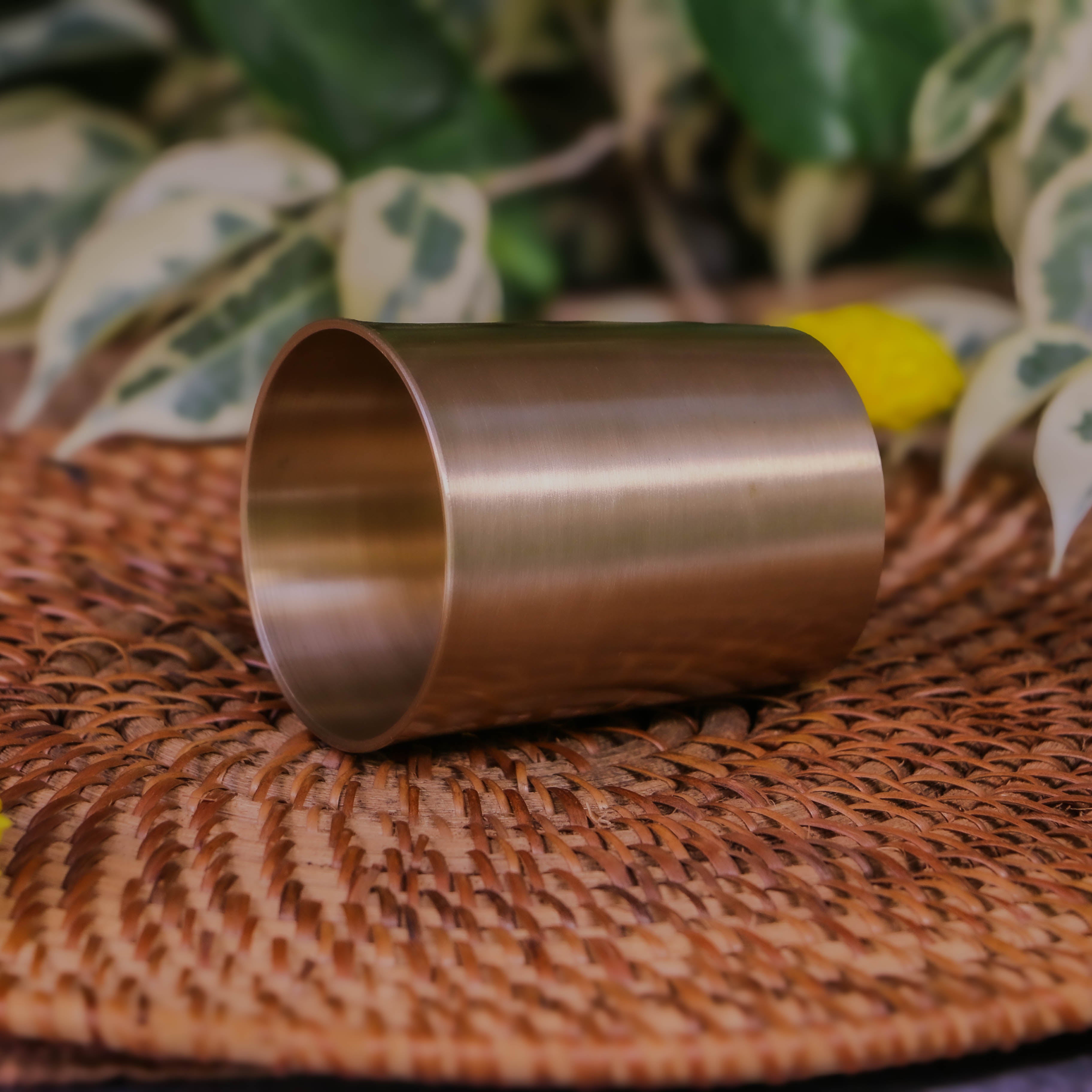 AMBI Pure 100% Lead Free Kansa Small Traditional Ayurvedic Water / Juice Glass | Kids 150ml