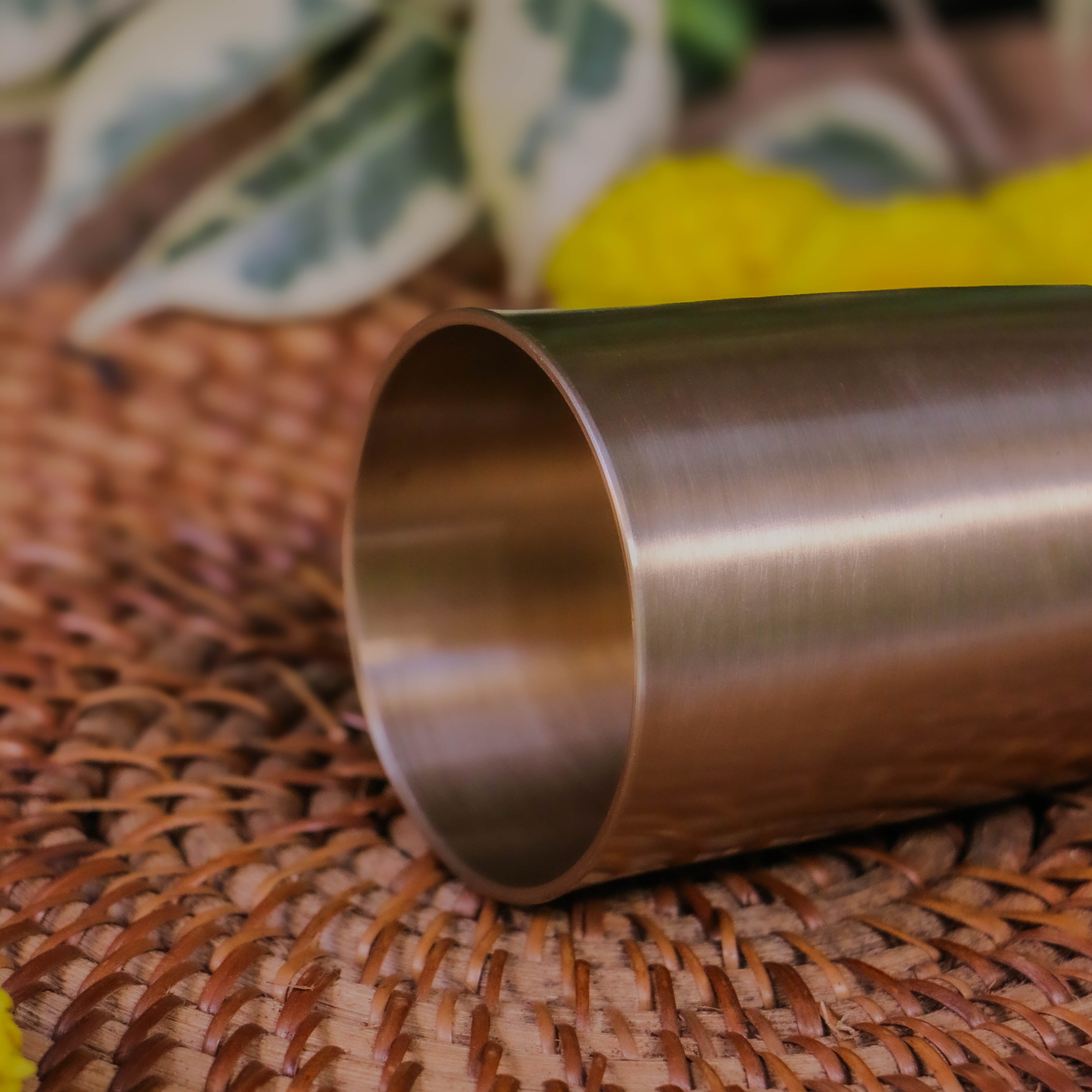 AMBI Pure 100% Lead Free Kansa Small Traditional Ayurvedic Water / Juice Glass | Kids 150ml