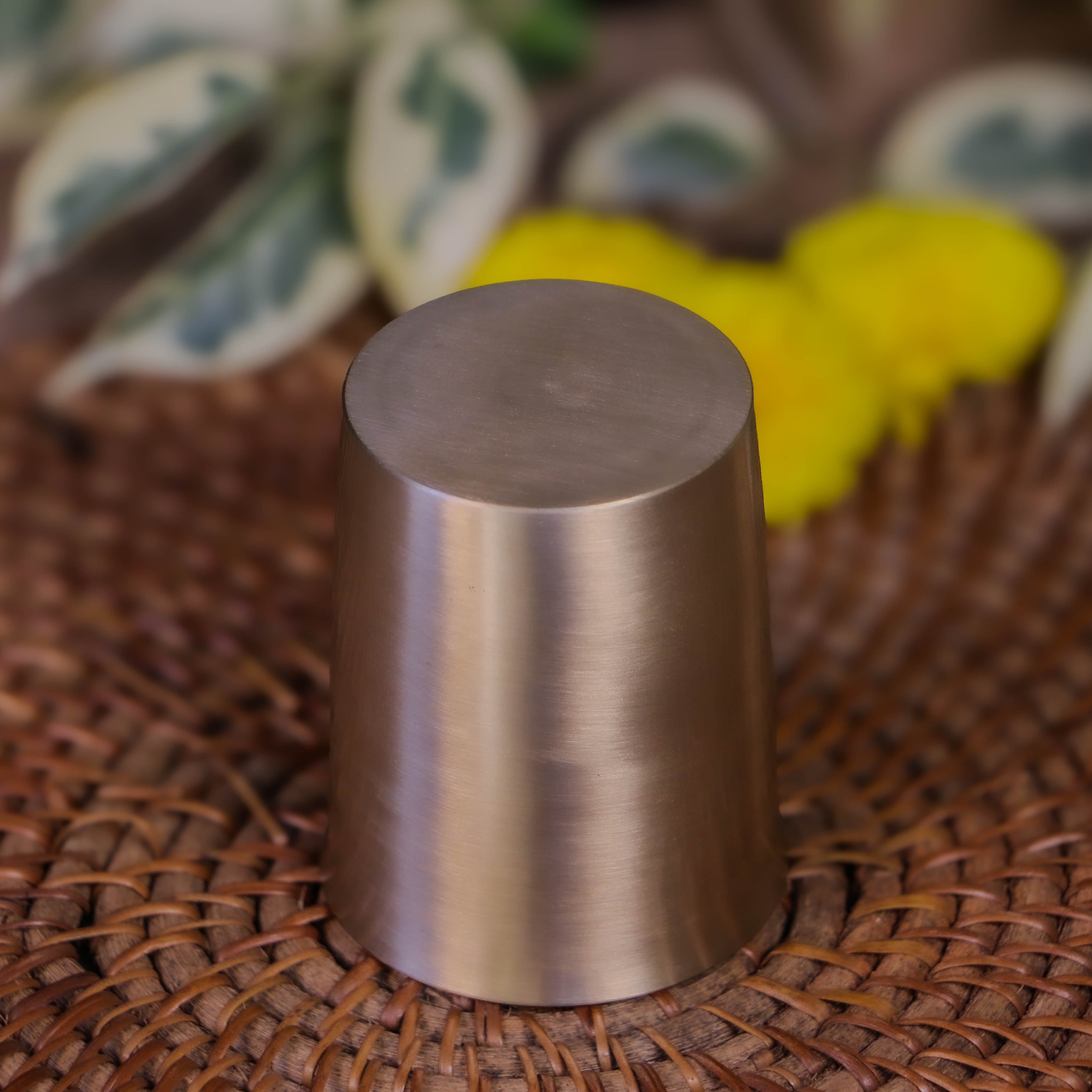 AMBI Pure 100% Lead Free Kansa Small Traditional Ayurvedic Water / Juice Glass | Kids 150ml