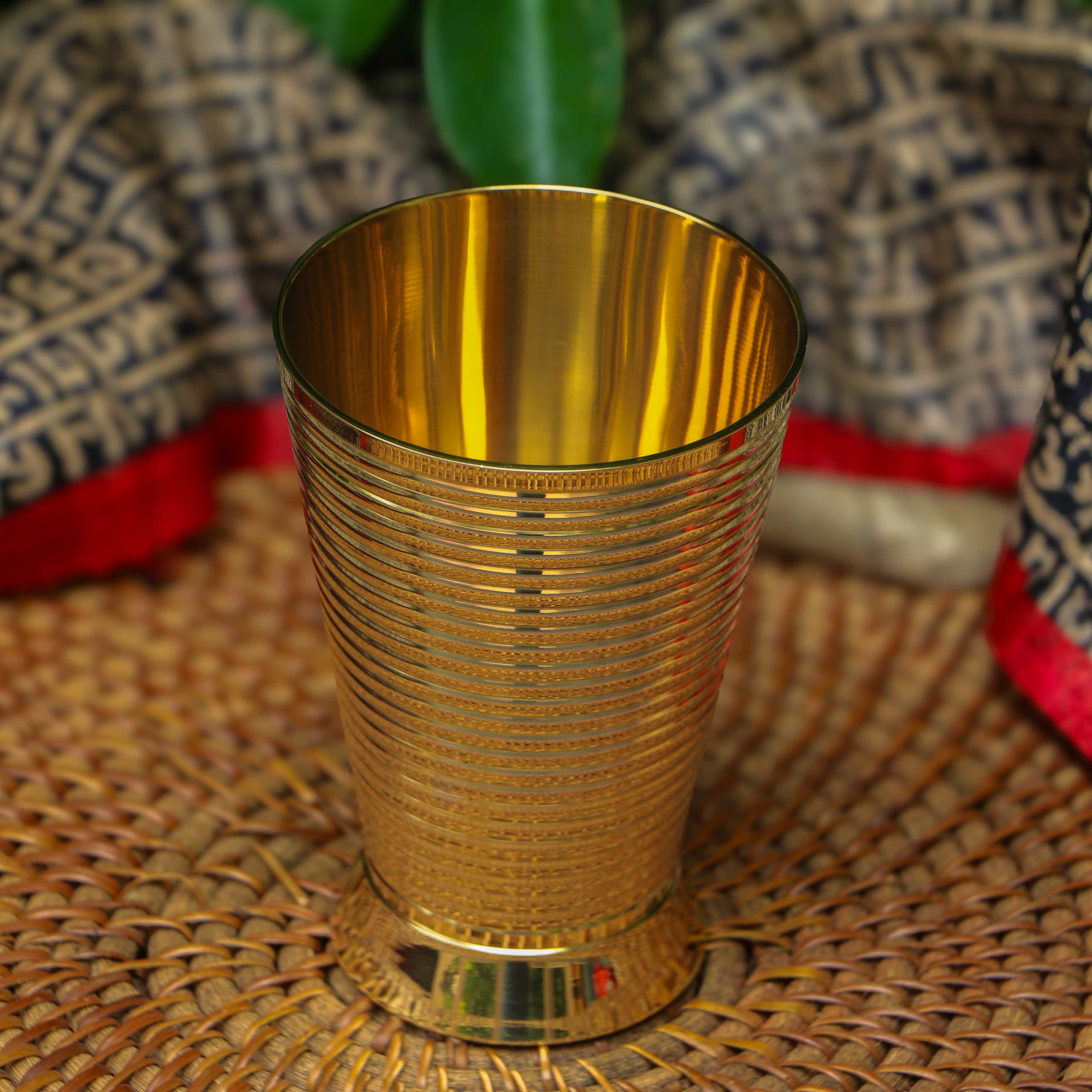 Ambi Pure Brass Designer Glass