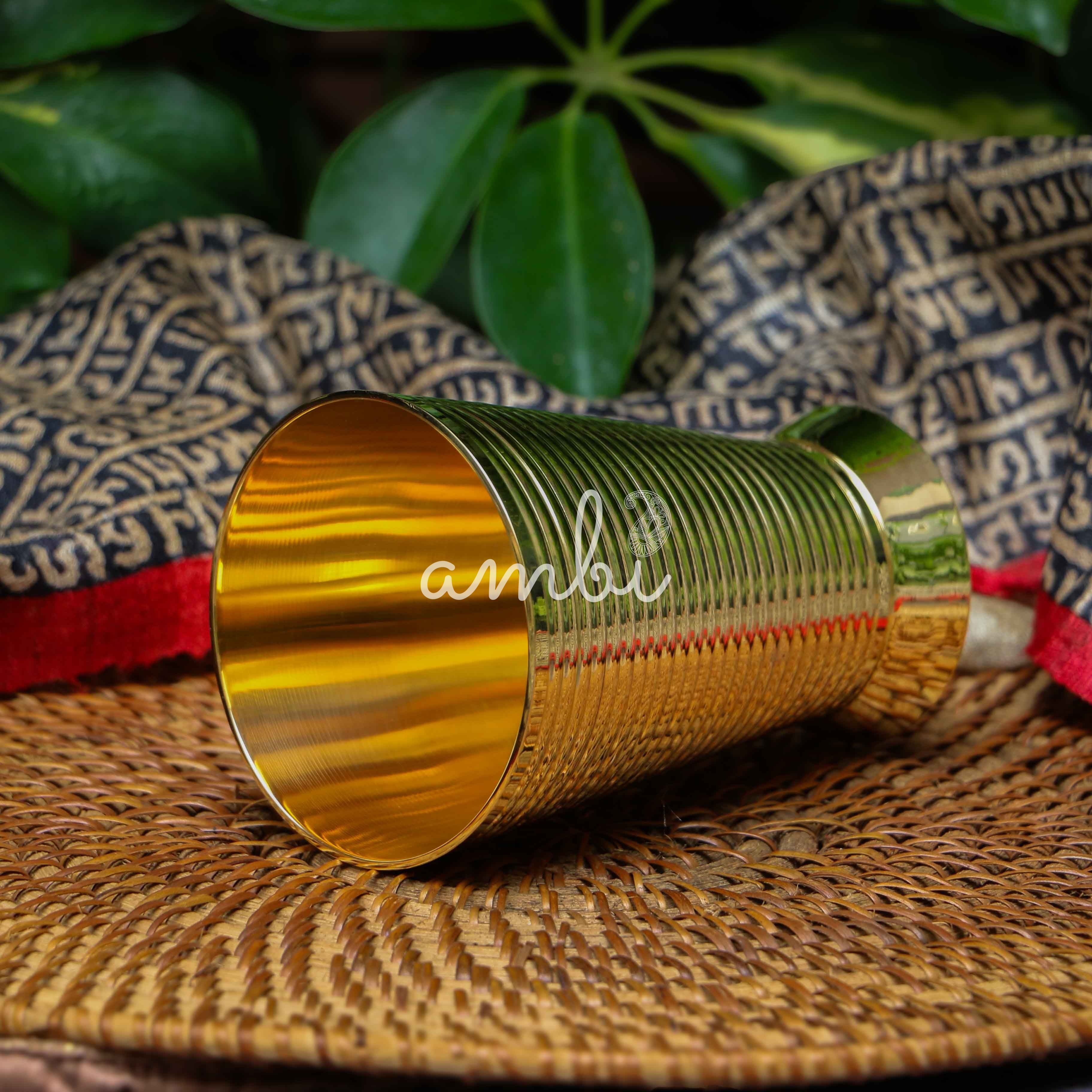 Ambi Pure Brass Designer Glass