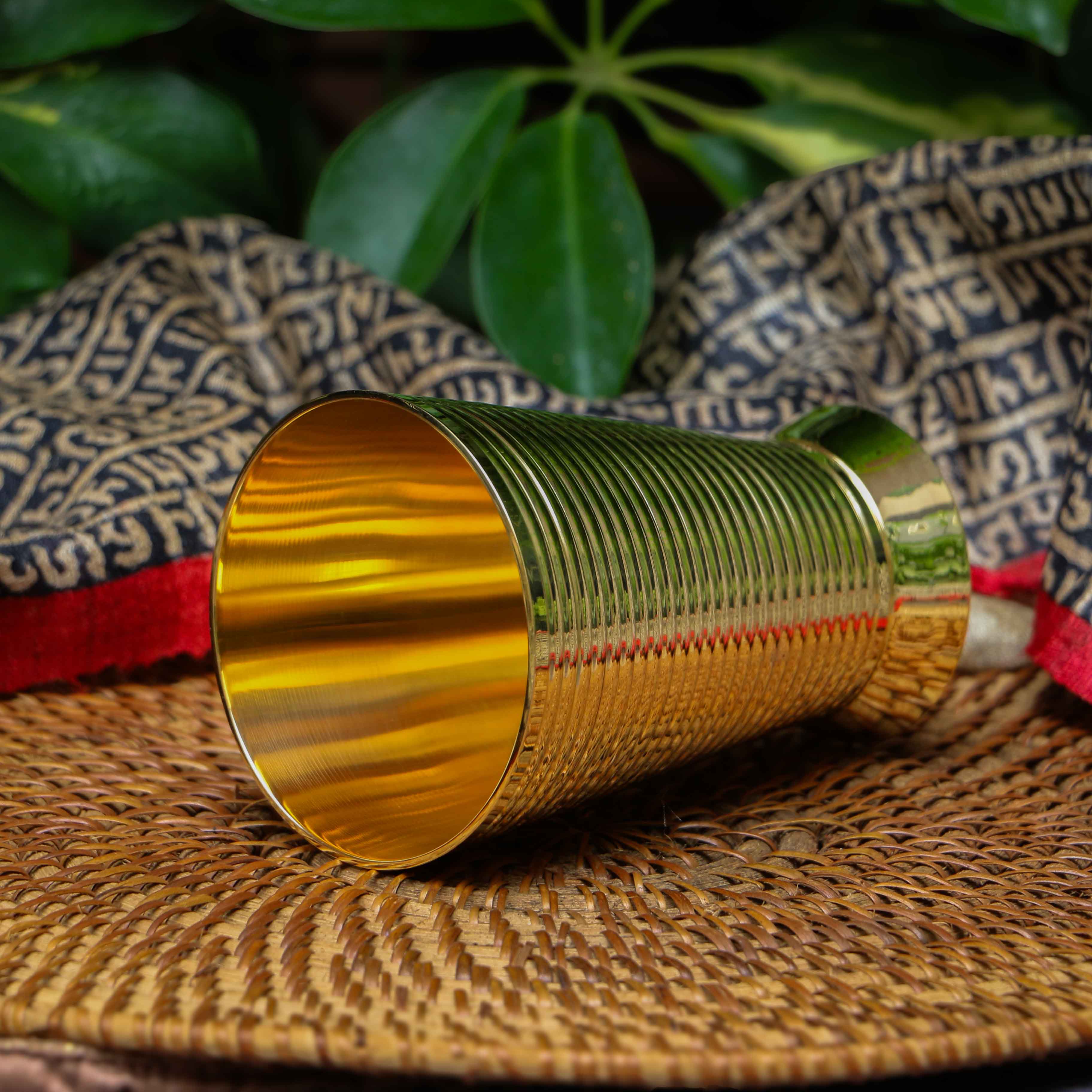 Ambi Pure Brass Designer Glass