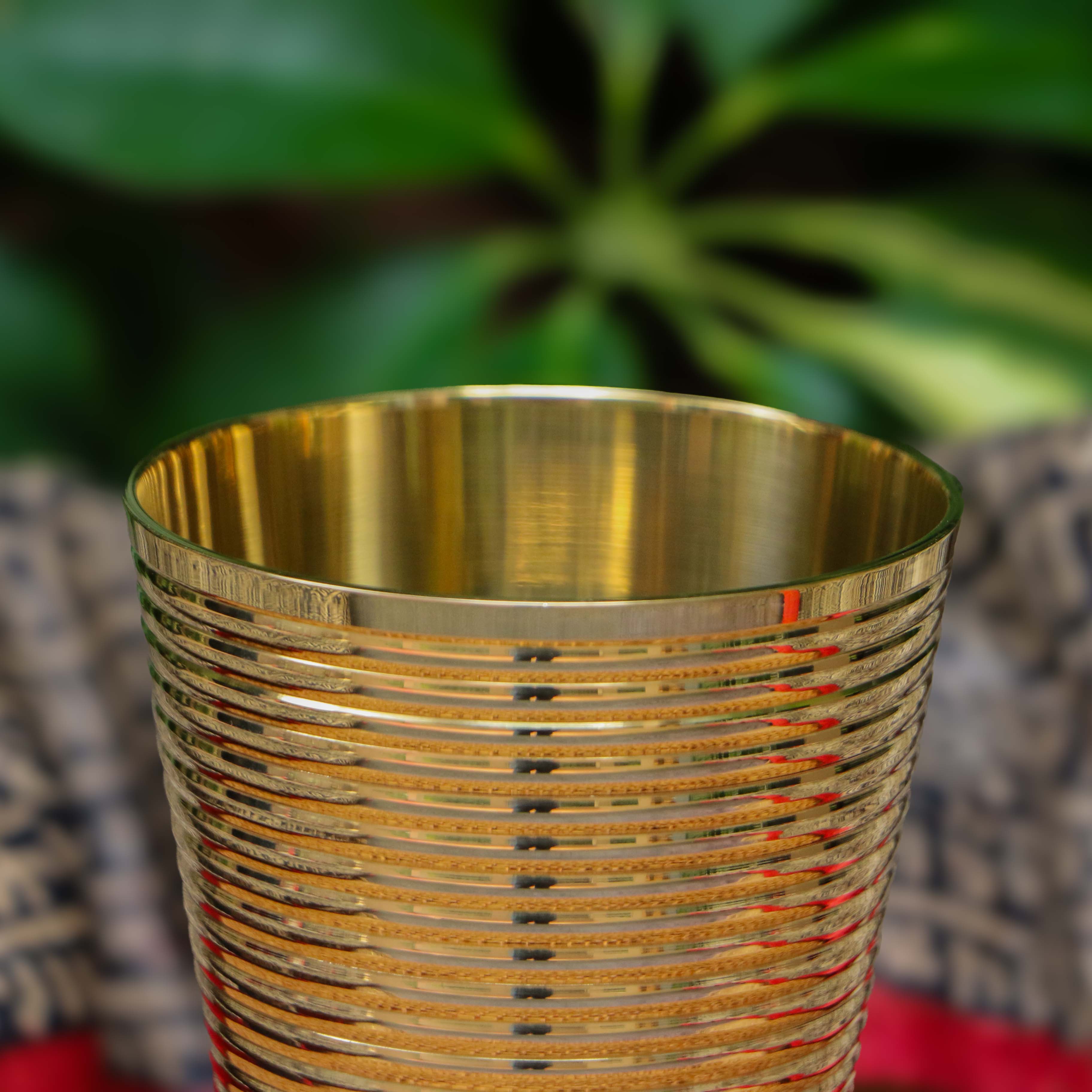 Ambi Pure Brass Designer Glass