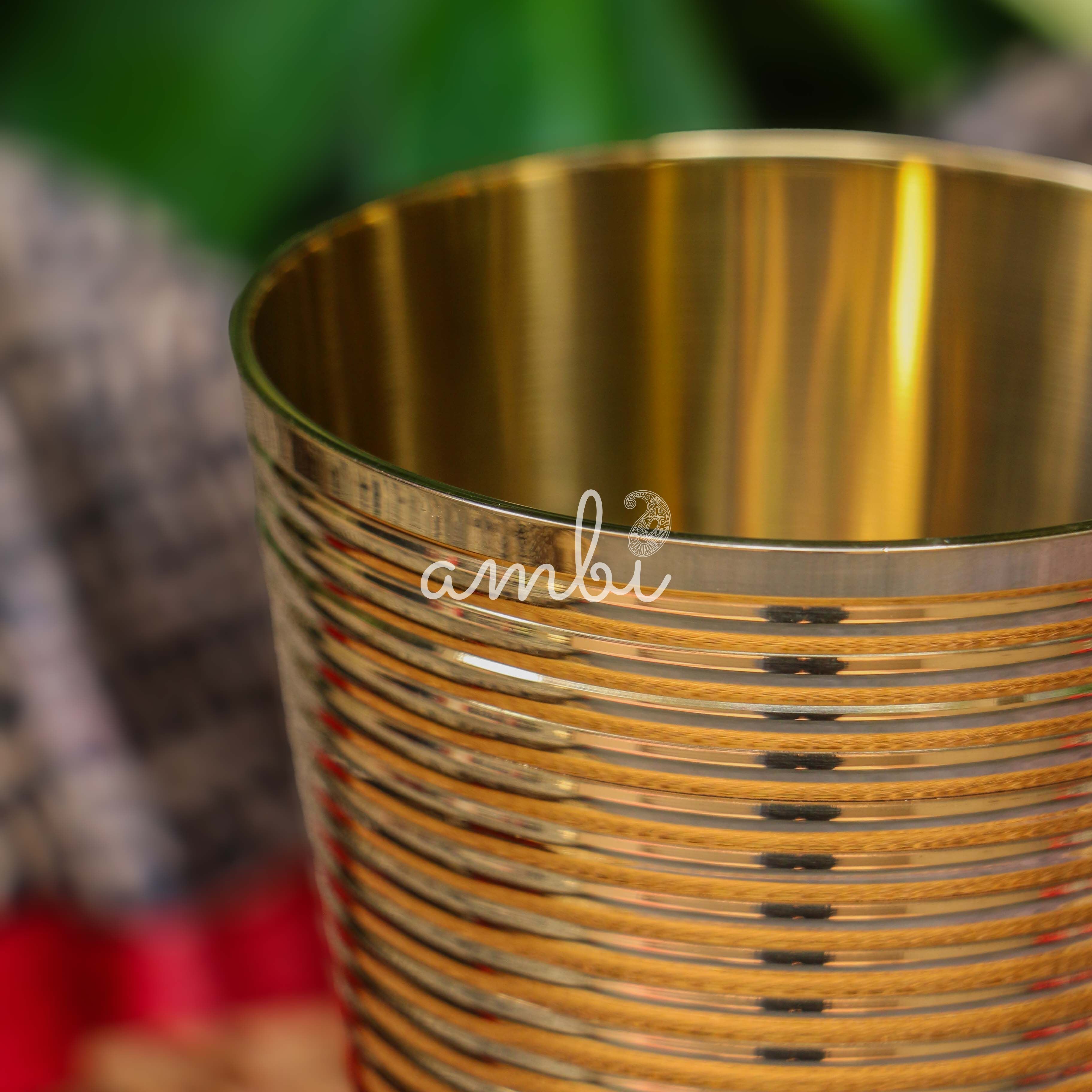 Ambi Pure Brass Designer Glass