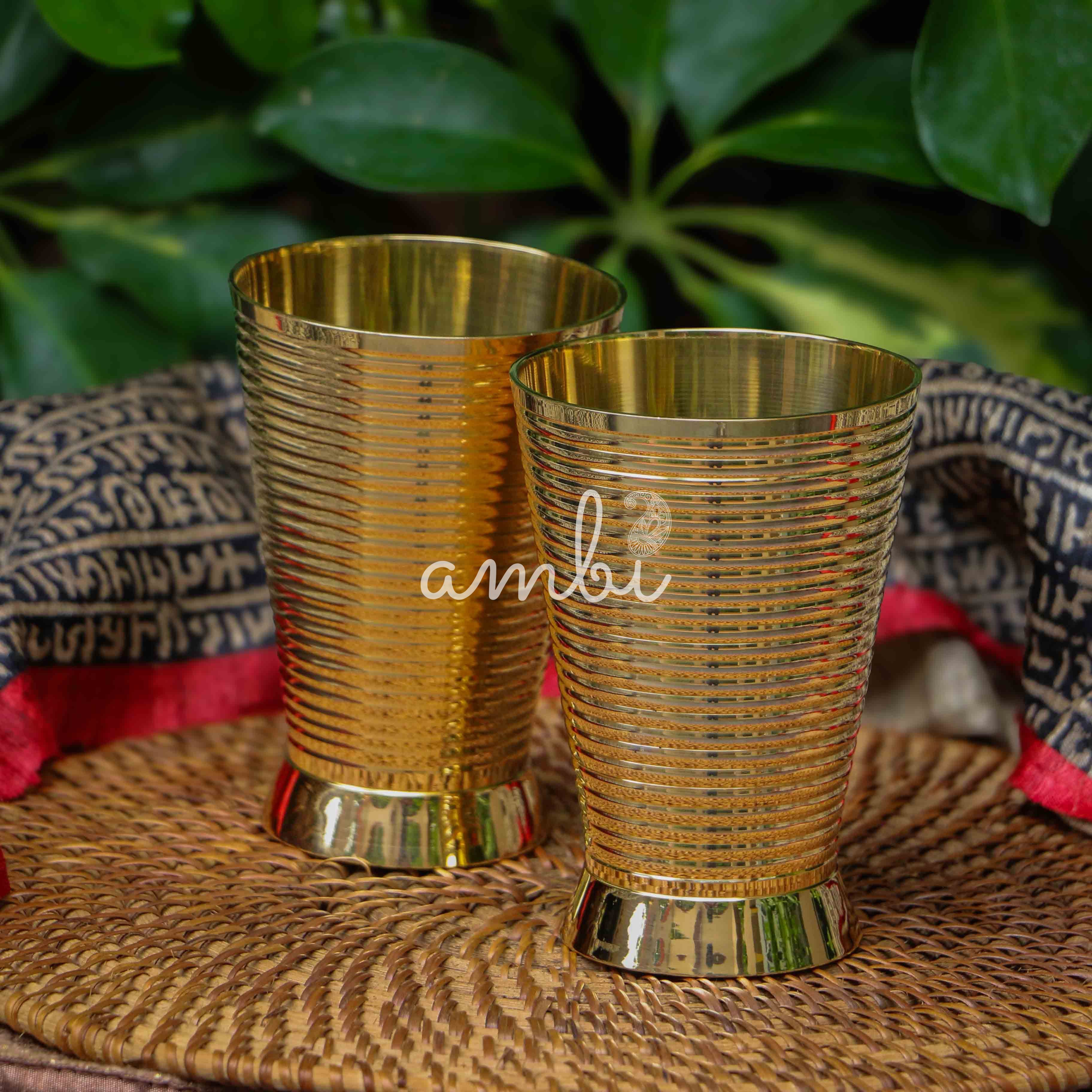 Ambi Pure Brass Designer Glass