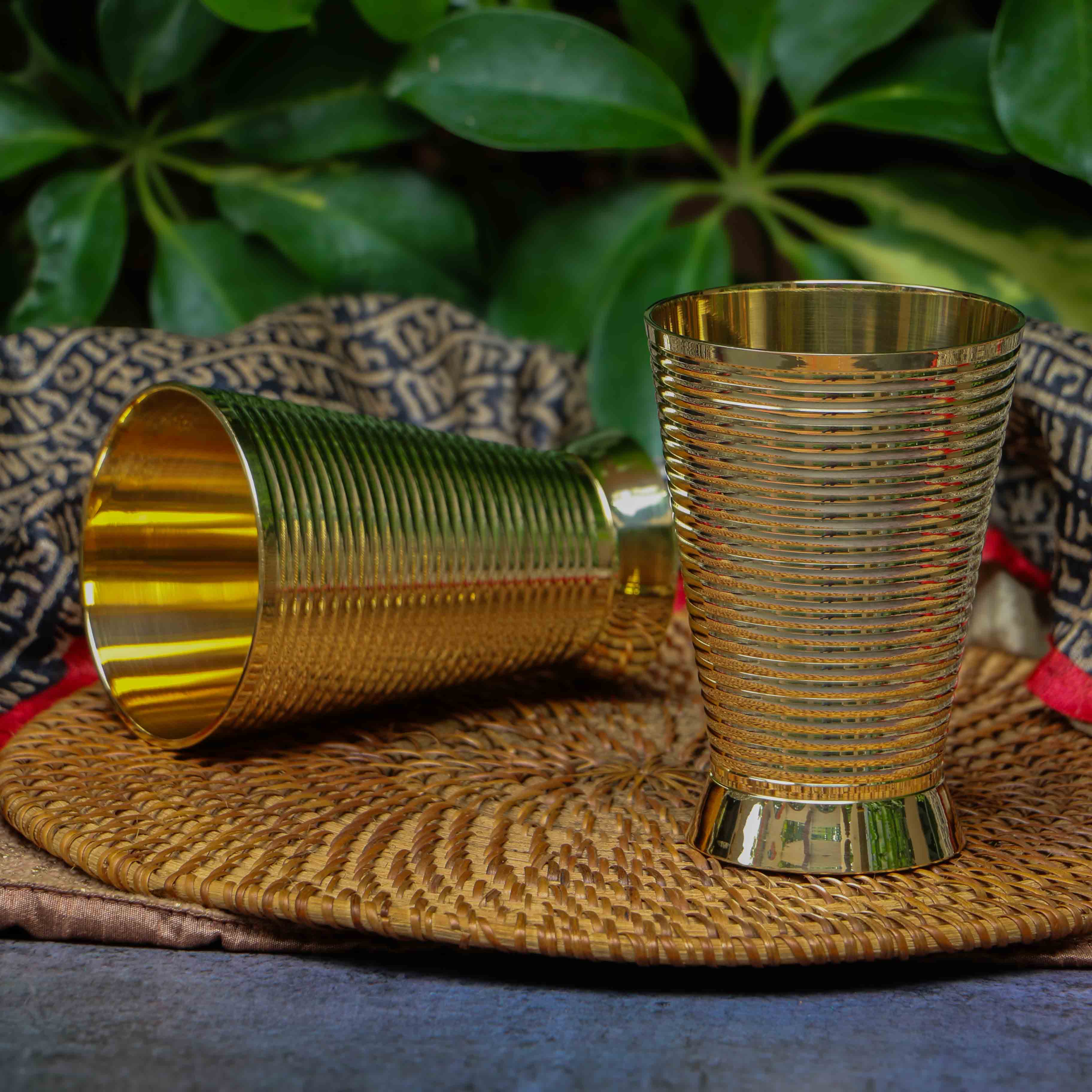 Ambi Pure Brass Designer Glass