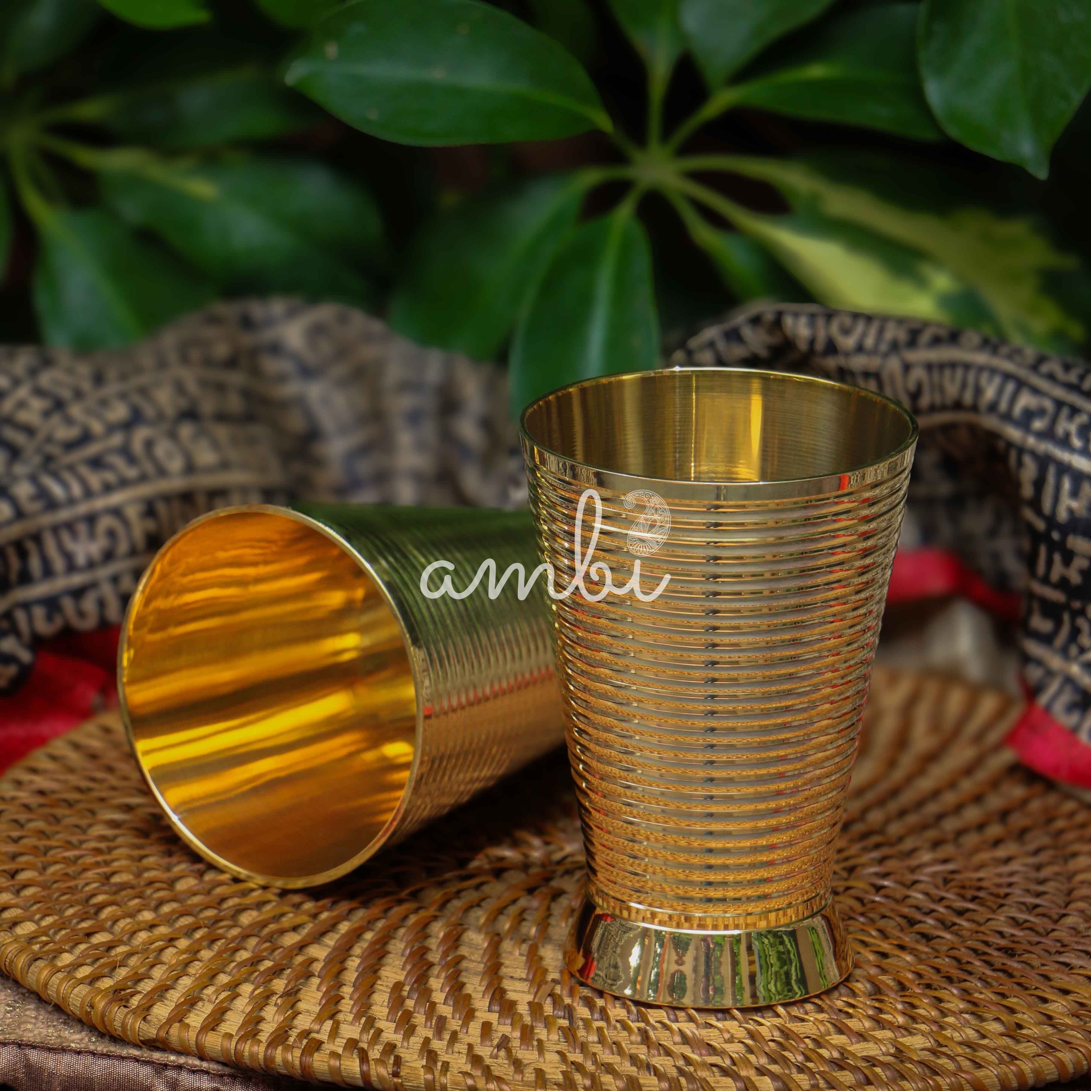 Ambi Pure Brass Designer Glass